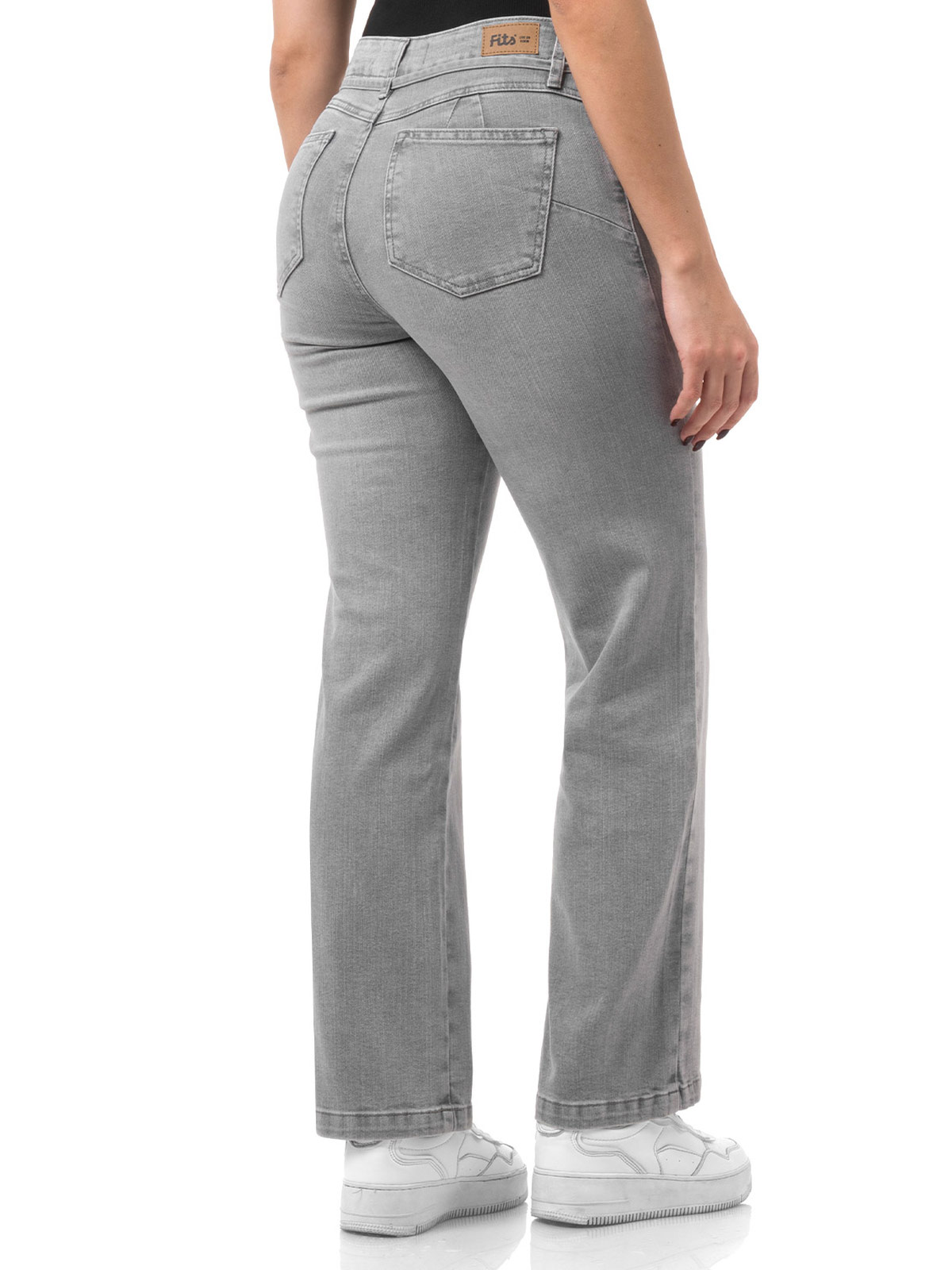 JEANS RECTO MUJER PIONIER PLATA MHYTA 2 - 4