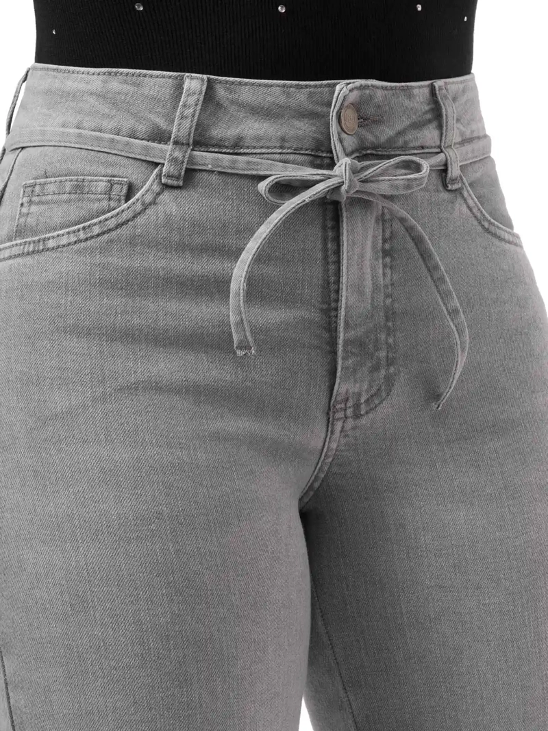 JEANS RECTO MUJER PIONIER PLATA MHYTA 2 - 5