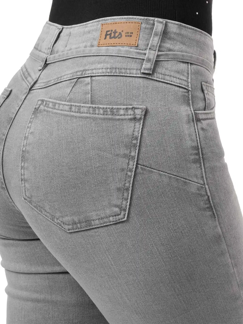 JEANS RECTO MUJER PIONIER PLATA MHYTA 2 - 6