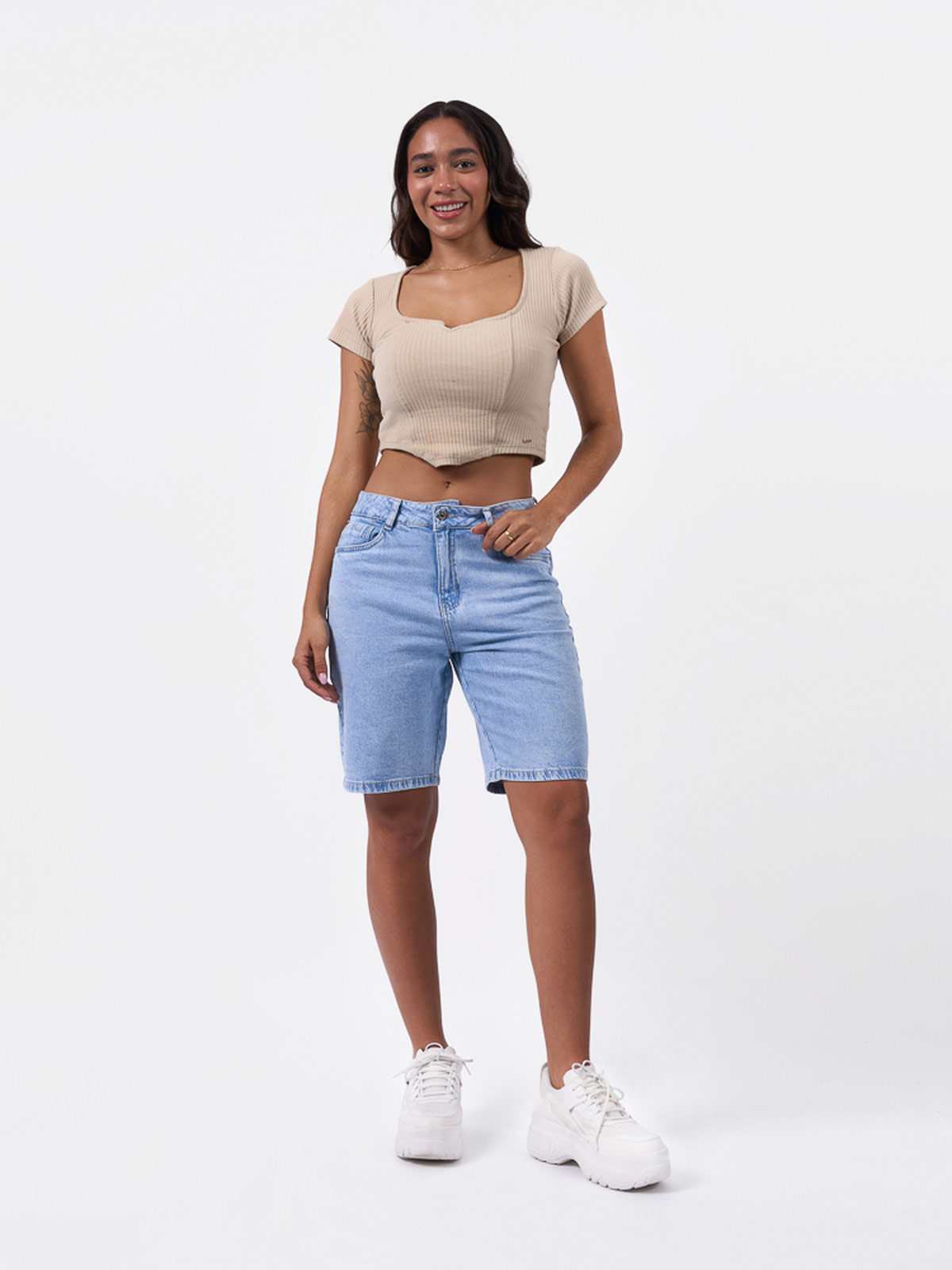 SHORT MUJER MACHINE EMYLET - 1