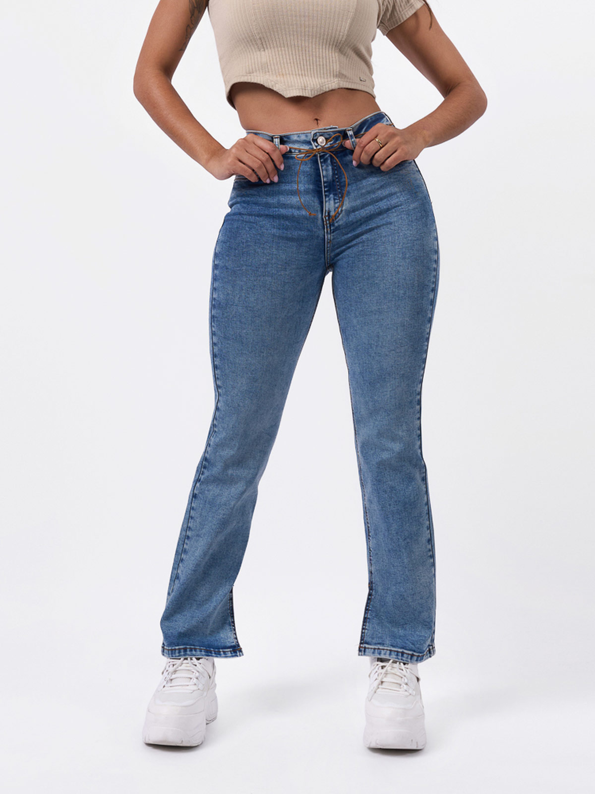 JEAN RECTO MUJER MACHINE FRANCHE - 2