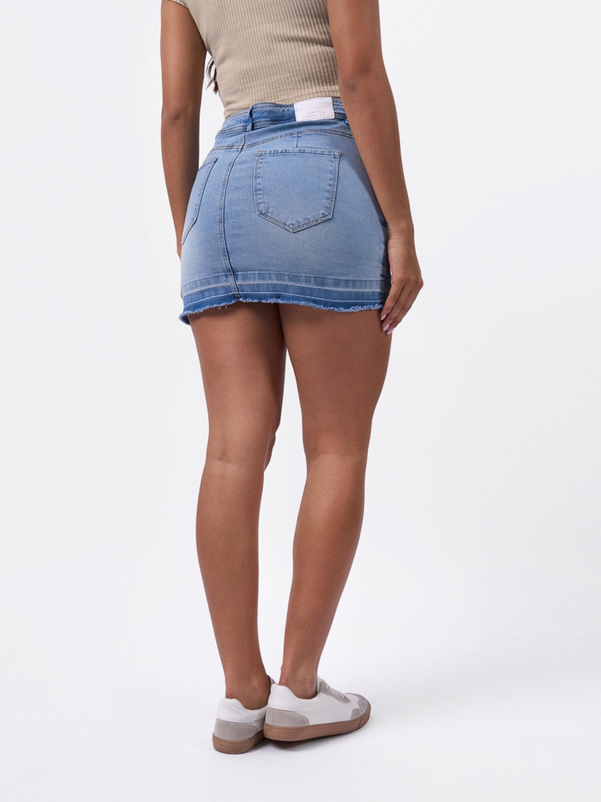 FALDA SHORT MUJER MACHINE MERSH - 3