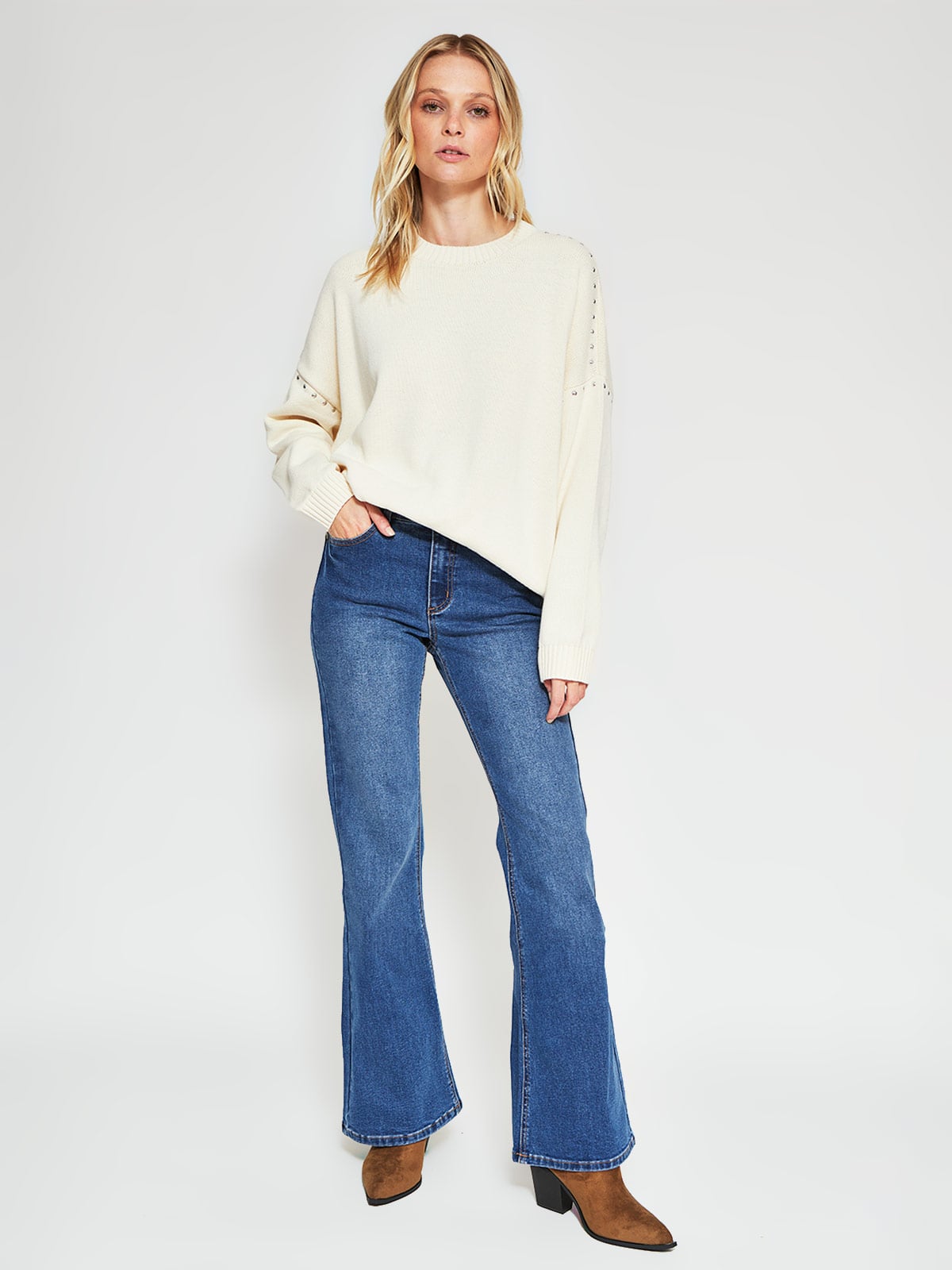 SWEATER MUJER BARBADOS TACHAS - 4