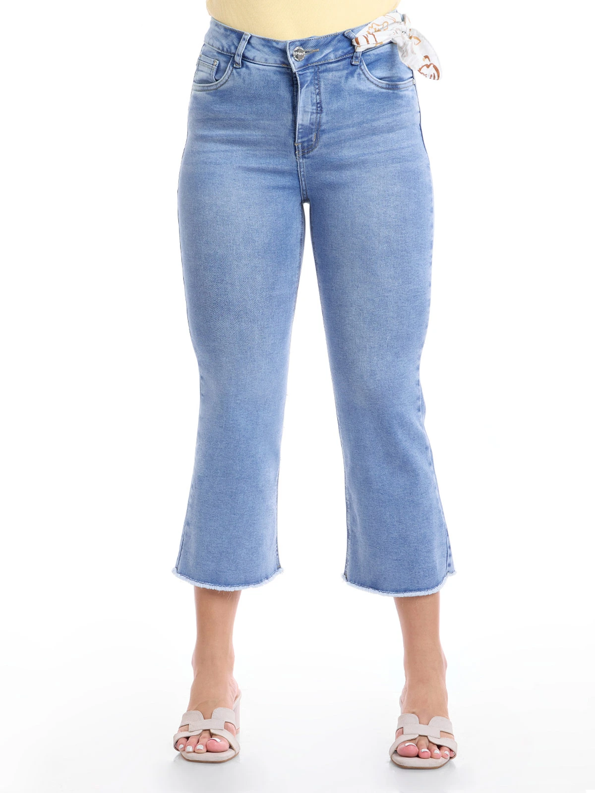 JEANS ALGODÓN CROPPED FLARE MUJER METAL JEANS FANNY - 2