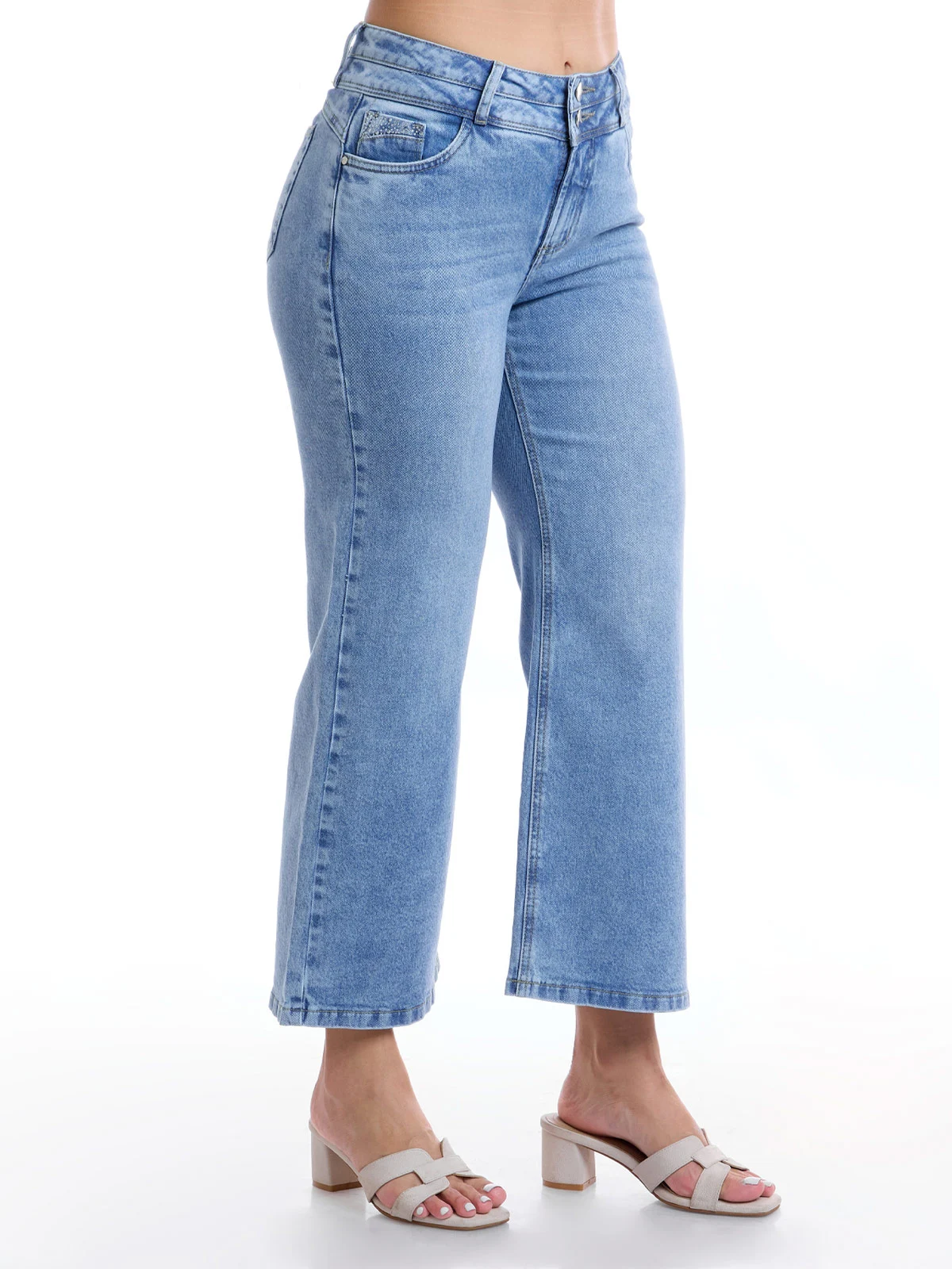 JEANS ALGODÓN CULOTTE MUJER METAL JEANS FILOMENA - 3