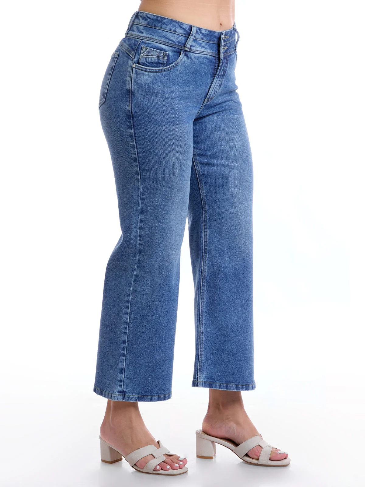 JEANS ALGODÓN CULOTTE MUJER METAL JEANS FILOMENA - 3
