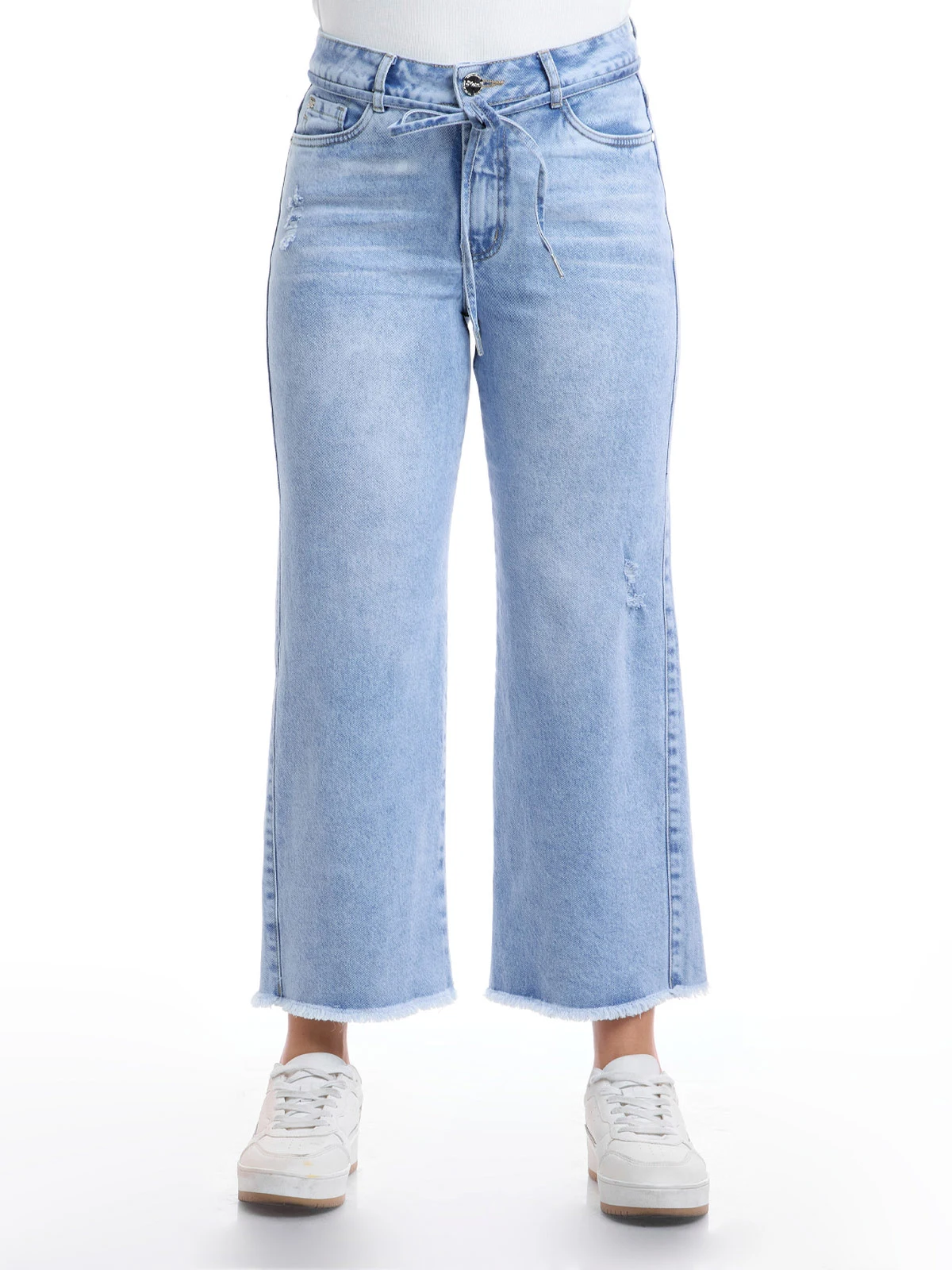 JEAN ALGODÓN CROPPED STRAIGHT MUJER METAL JEANS PAULA - 2