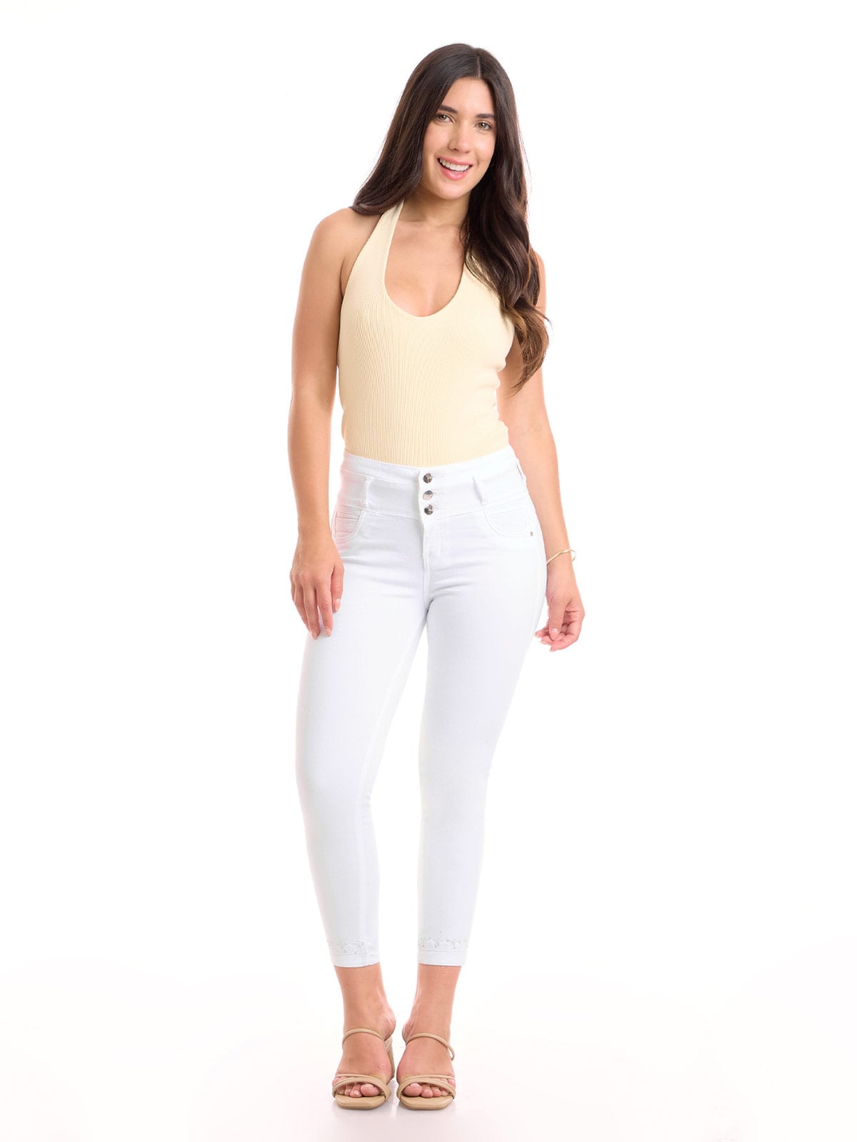 JEAN ALGODÓN SKINNY MUJER METAL JEANS CAMILA - 1