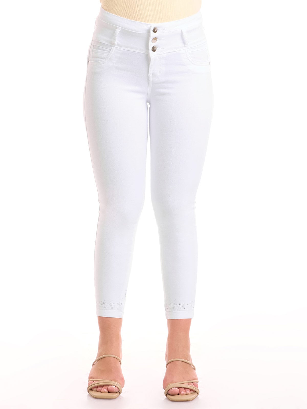 JEAN ALGODÓN SKINNY MUJER METAL JEANS CAMILA - 2