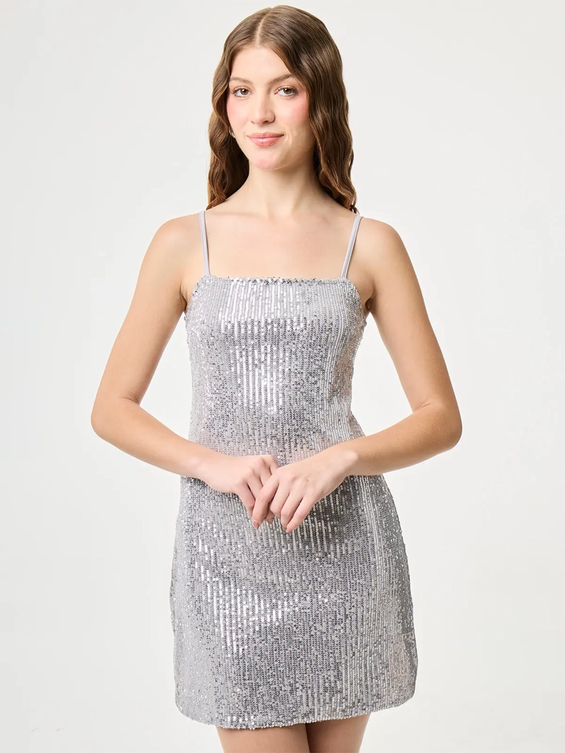 VESTIDO CORTO ABRILLO INDEX MUJER - 1