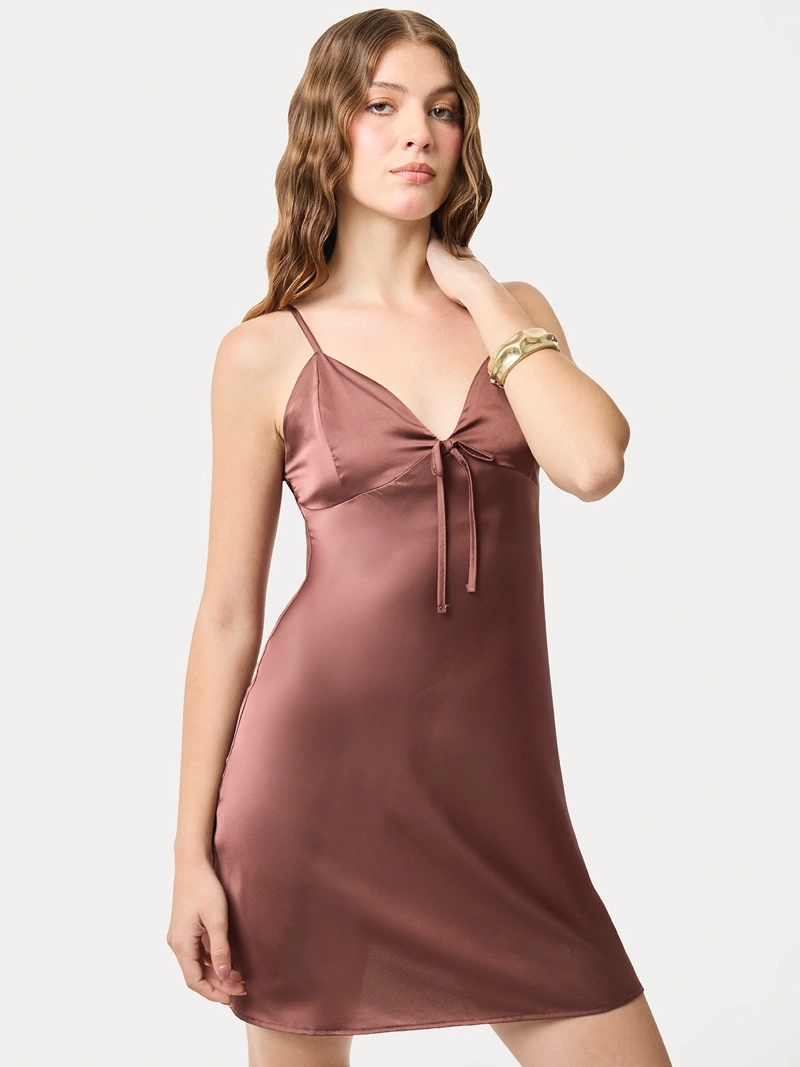 VESTIDO CORTO ASATIN INDEX MUJER - 1