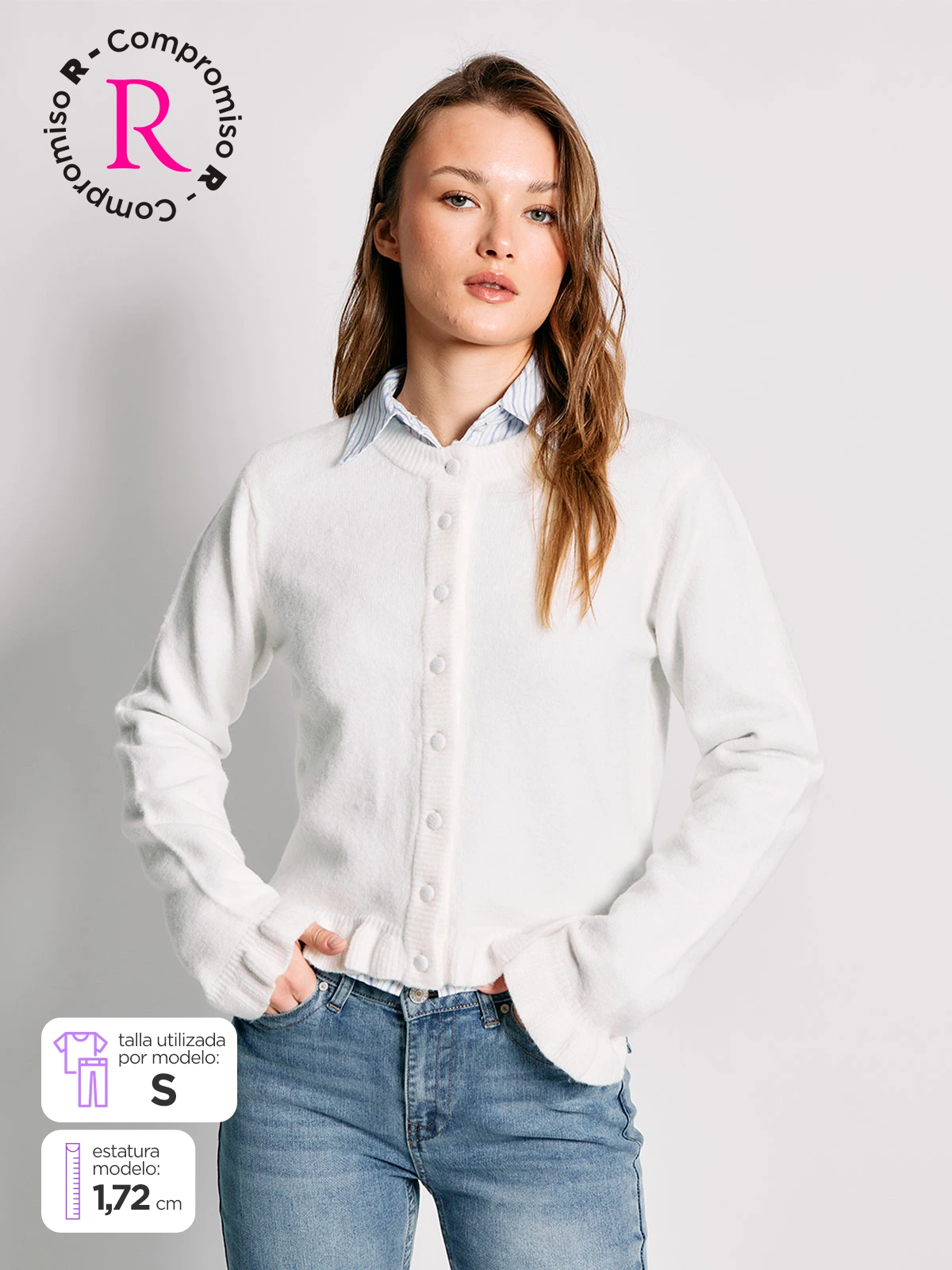 CARDIGAN MUJER INDEX BELEN - 1