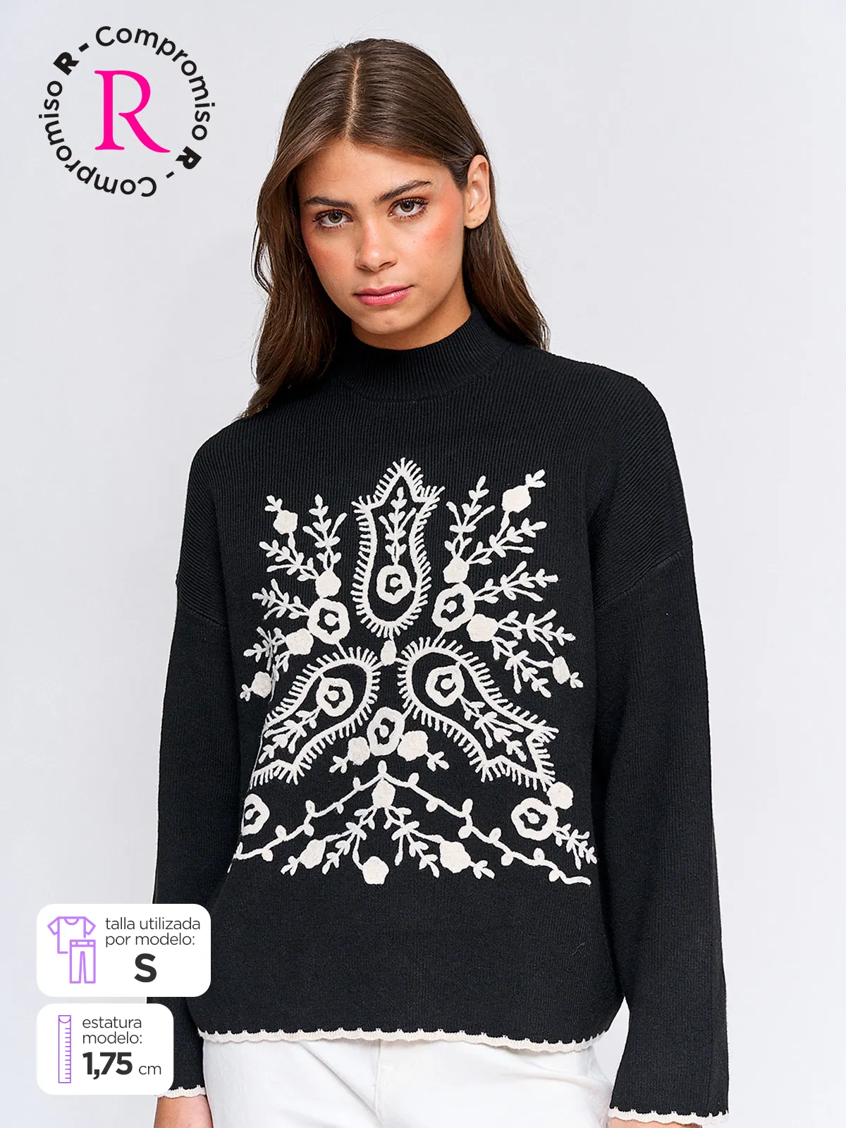 SWEATER MUJER TATIENNE GARDEN - 1