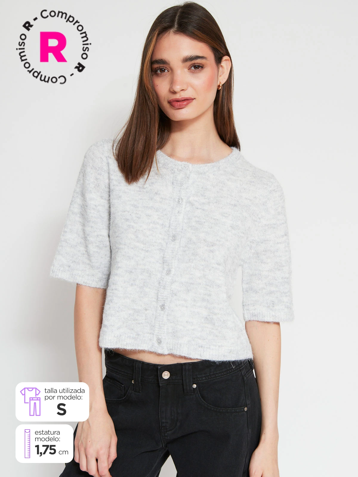 SWEATER MANGA CORTA MUJER INDEX EMANGUI - 1