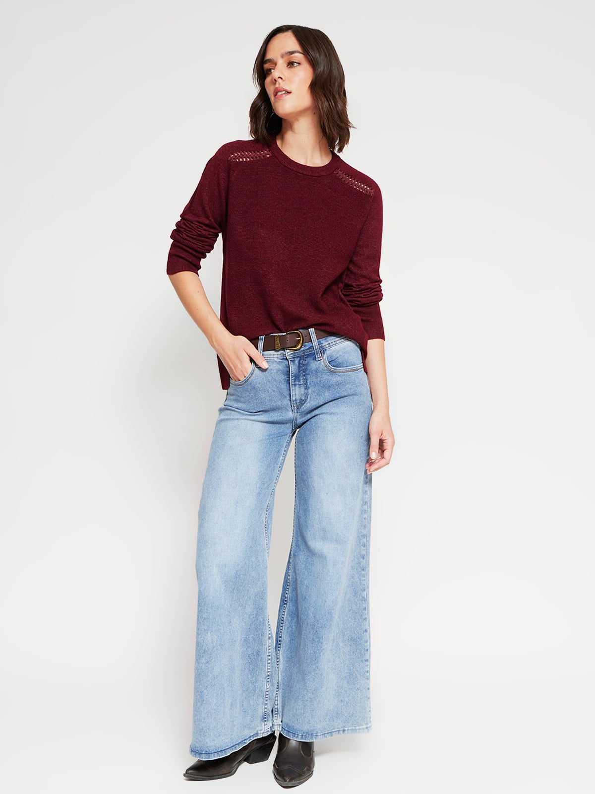 SWEATER MUJER TATIENNE BRANDY - 4