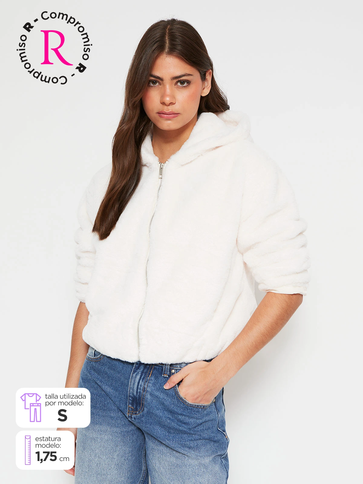CASACA MUJER INDEX CORTA EBRIS - 1