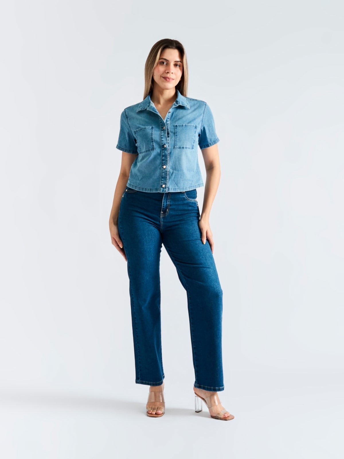 JEANS ALGODÓN RECTO MUJER PARADA 111 ABRIL - 1