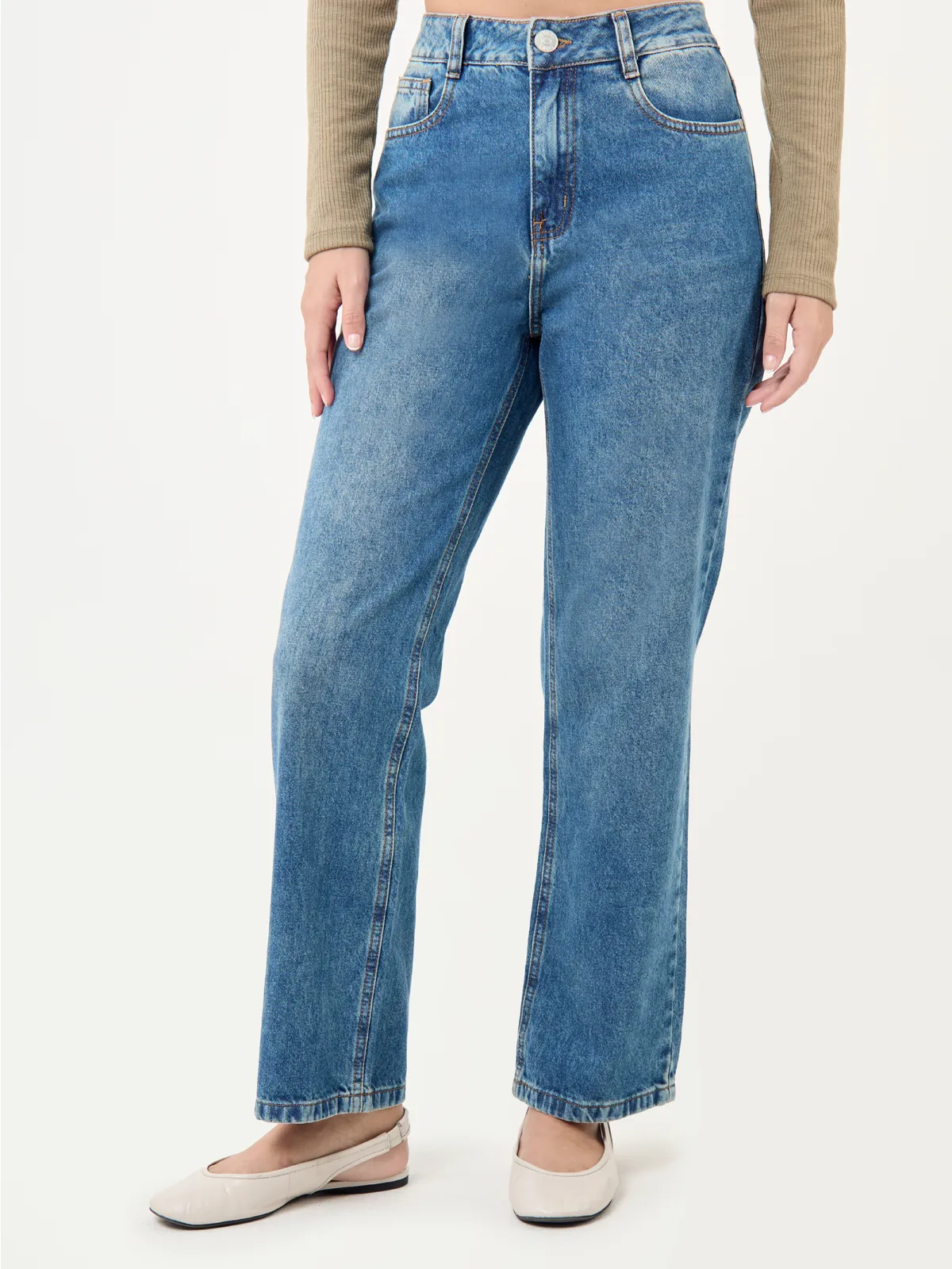JEANS REGULAR MUJER INDEX - 1