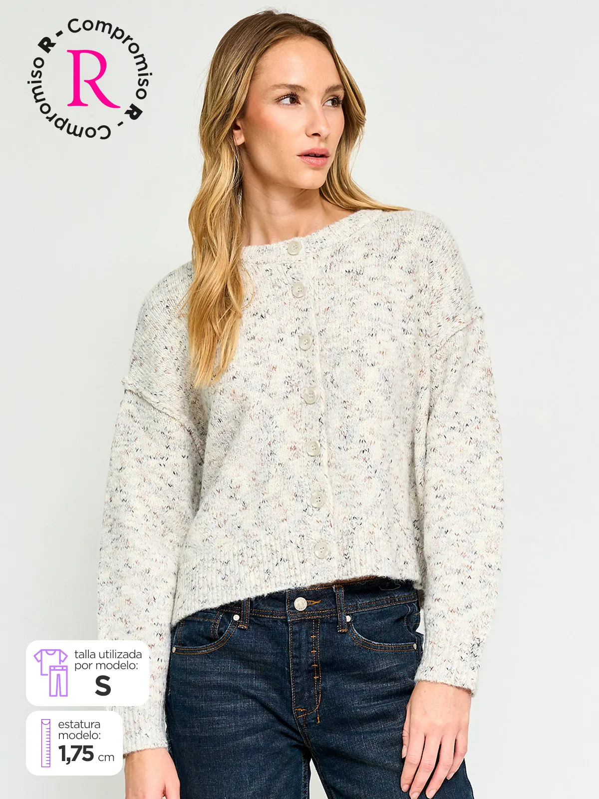 CARDIGAN MUJER INDEX BAKAN - 1