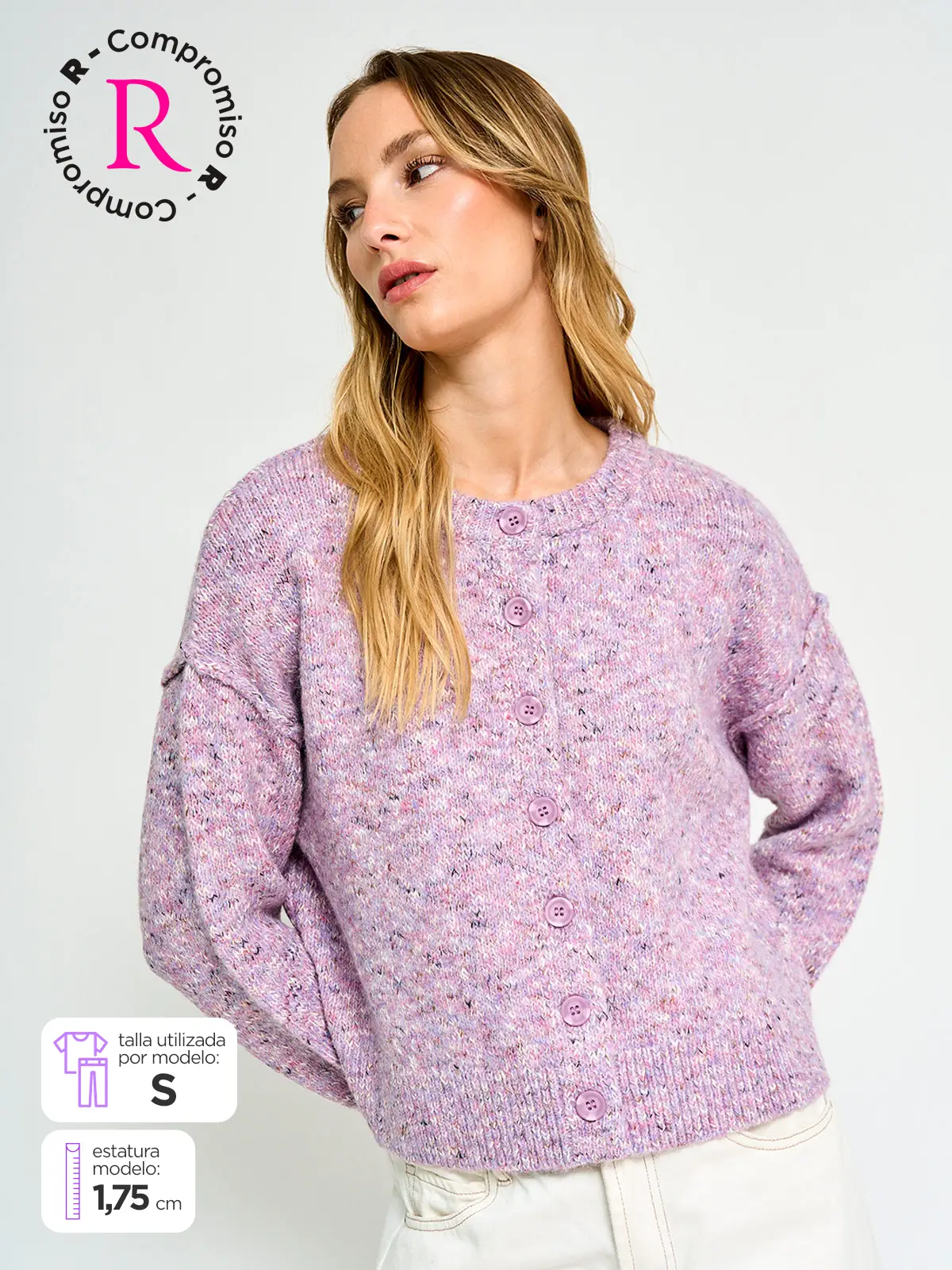 CARDIGAN MUJER INDEX BAKAN - 1