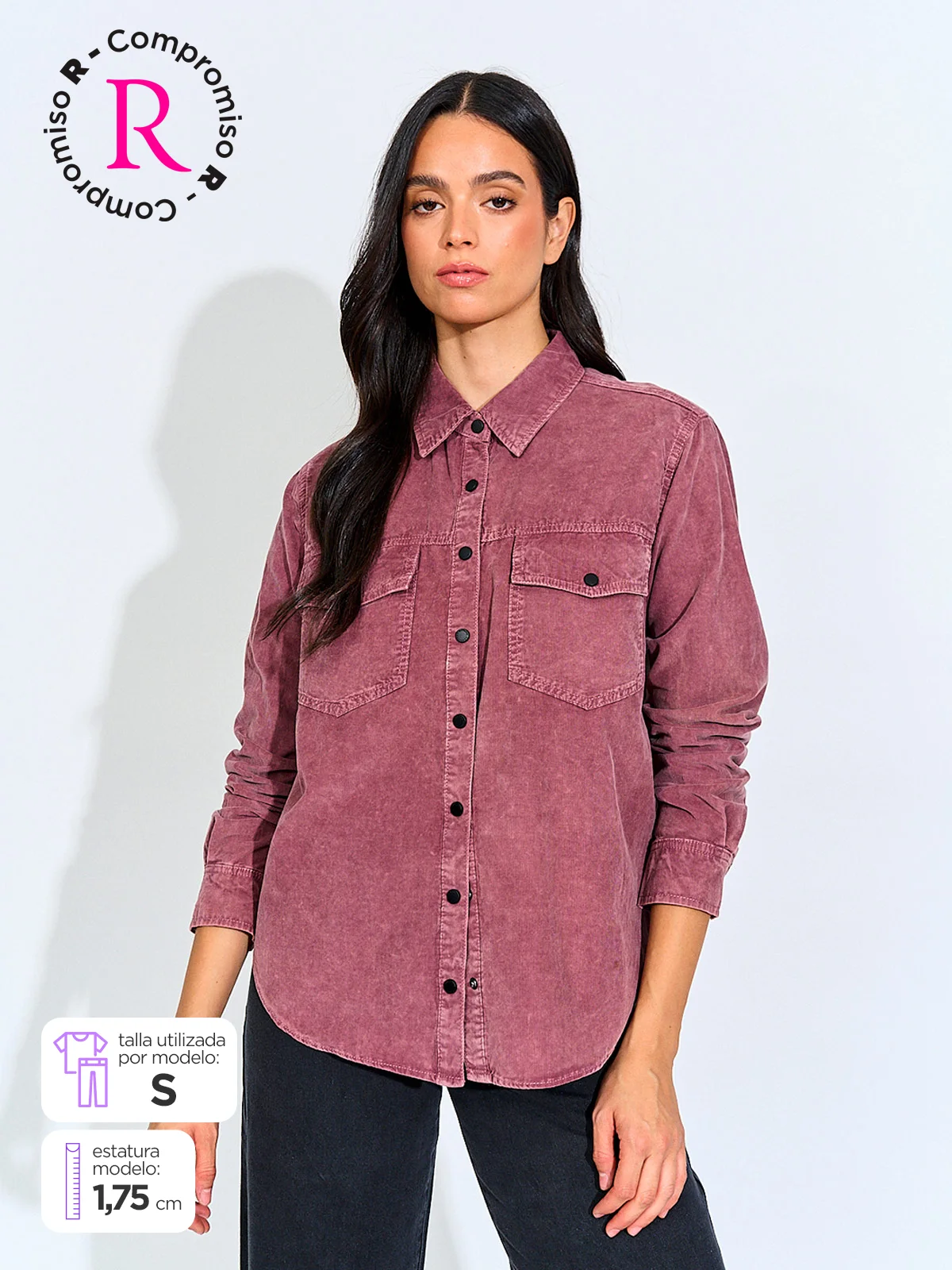 BLUSA MANGA LARGA MUJER BARBADOS FONI - 1