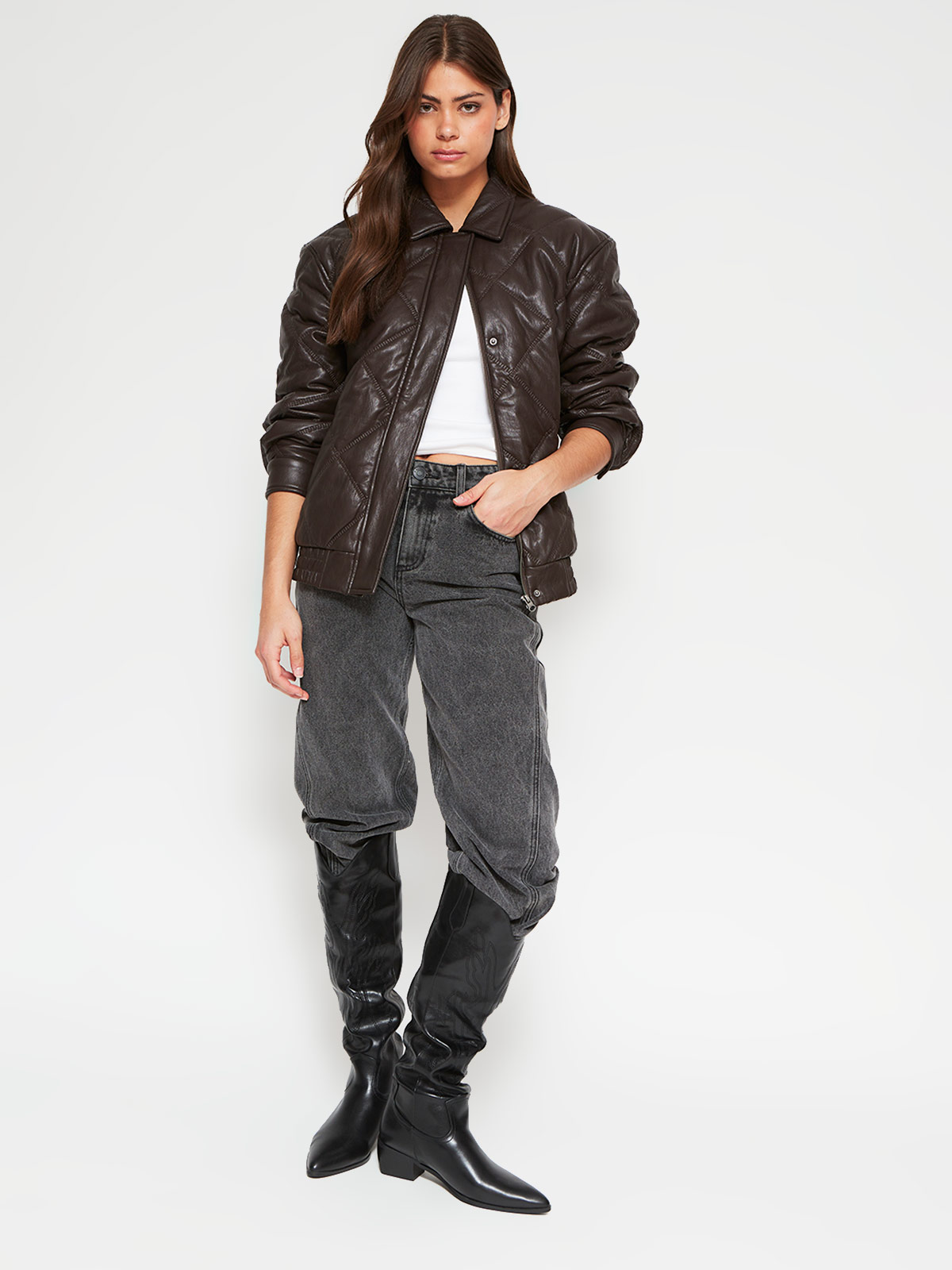 CASACA MUJER BARBADOS CORTA FUILT - 4