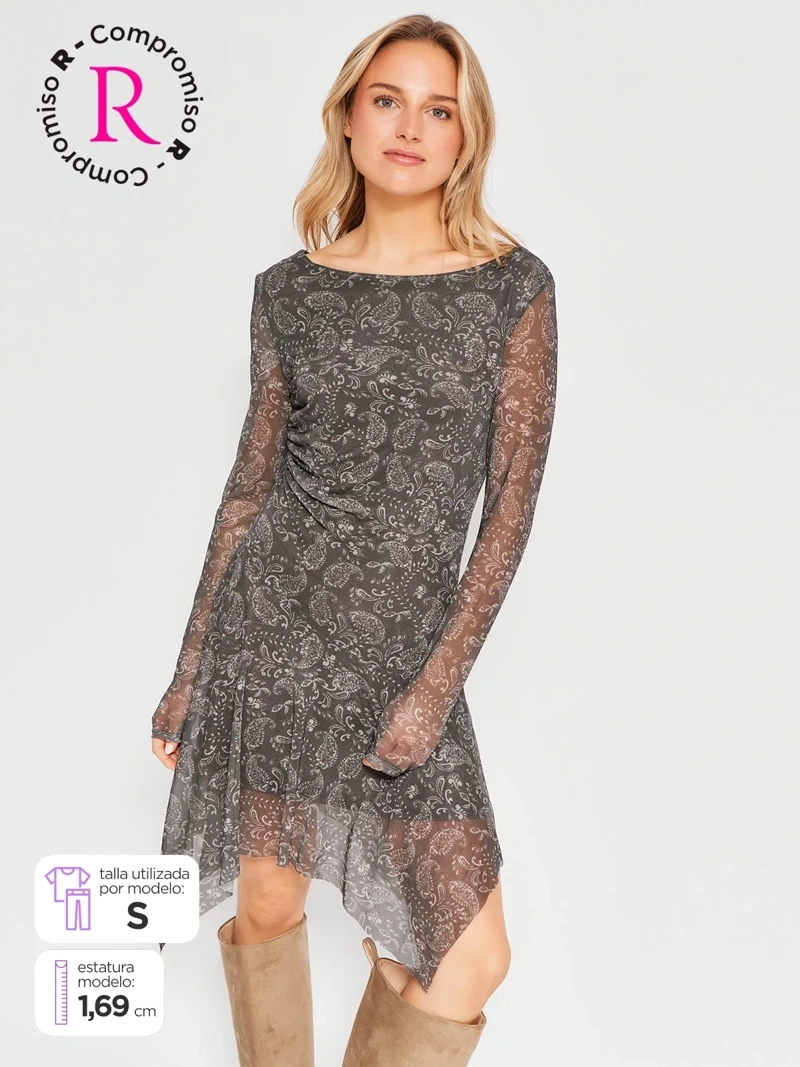 VESTIDO CORTO MUJER INDEX ALIZ - 1