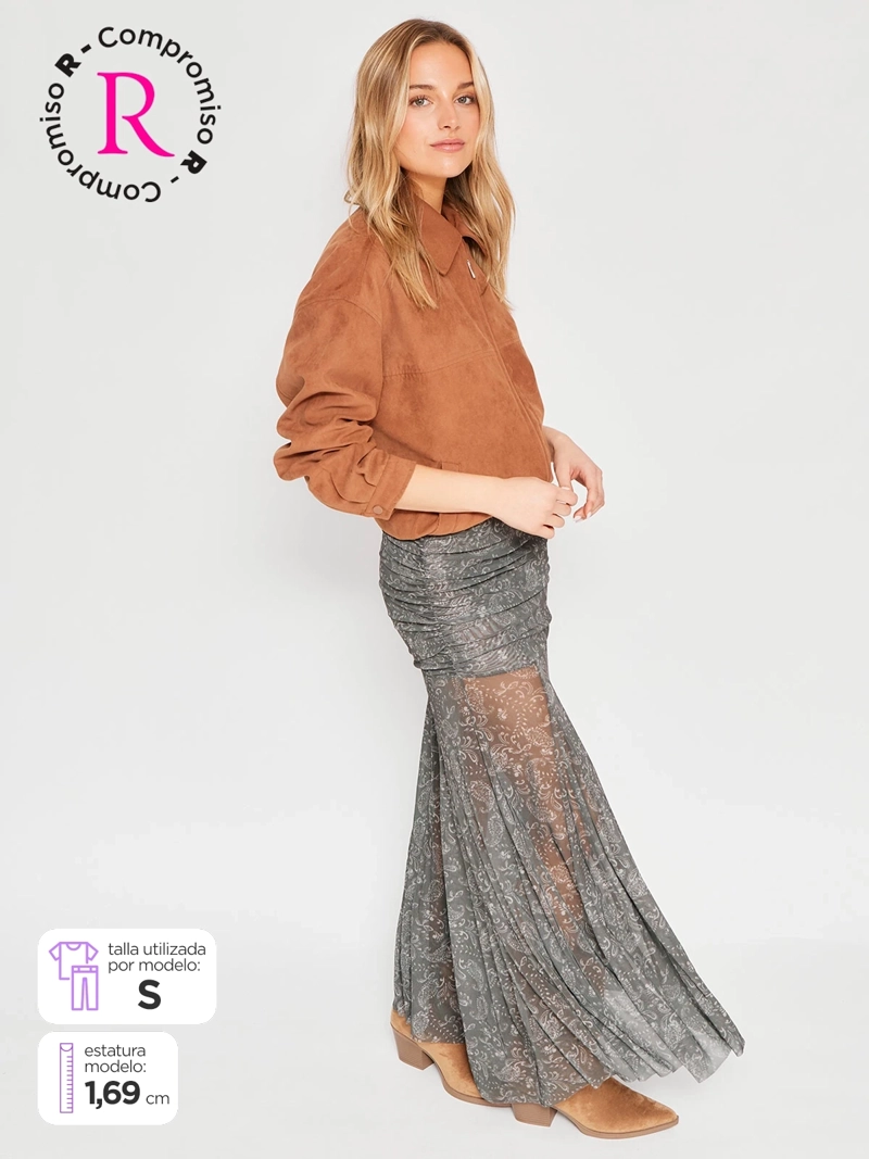 FALDA LARGA MUJER INDEX ALIZ - 1