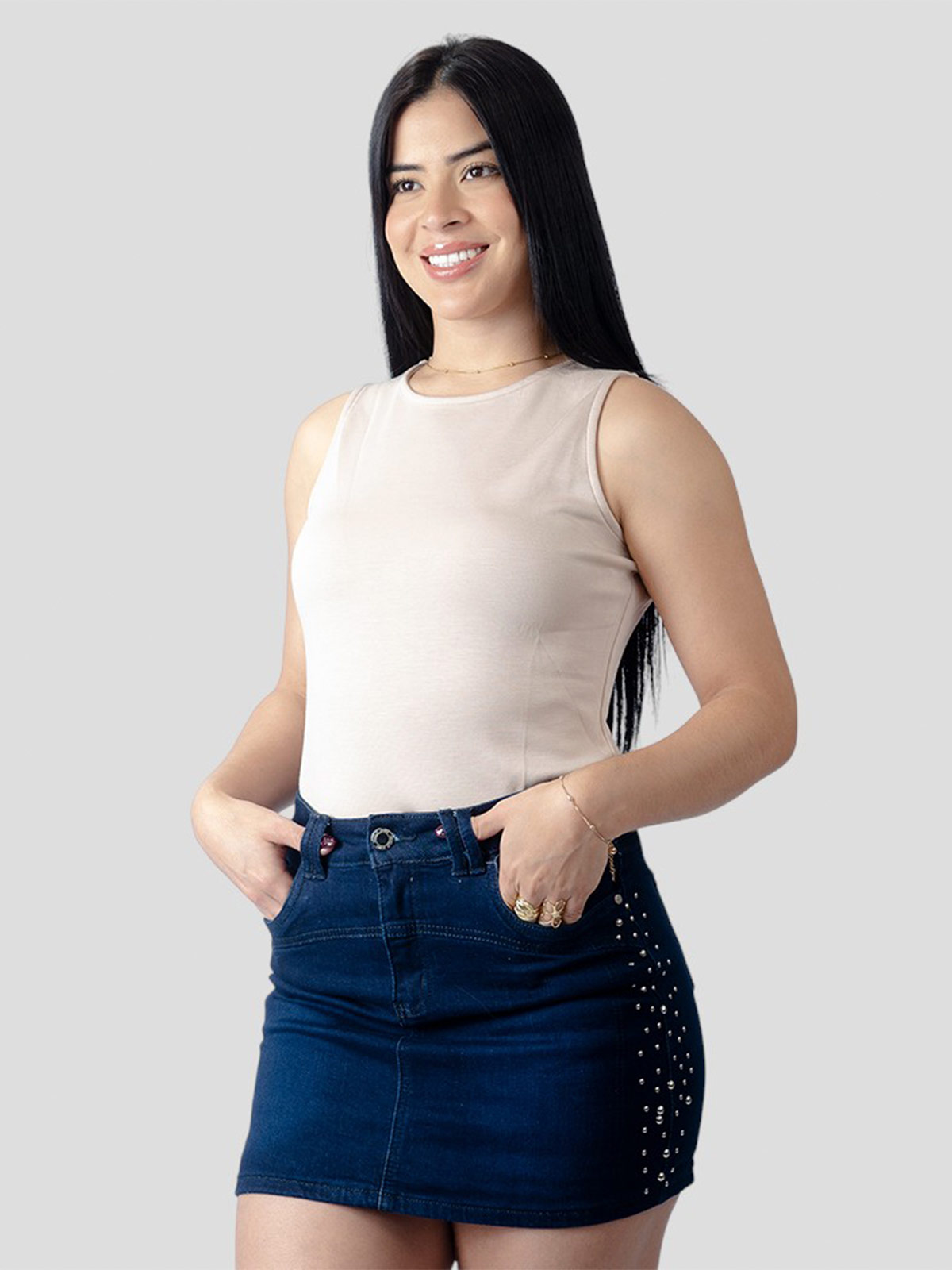 POLO SIN MANGAS MUJER BLACKOUT - 3