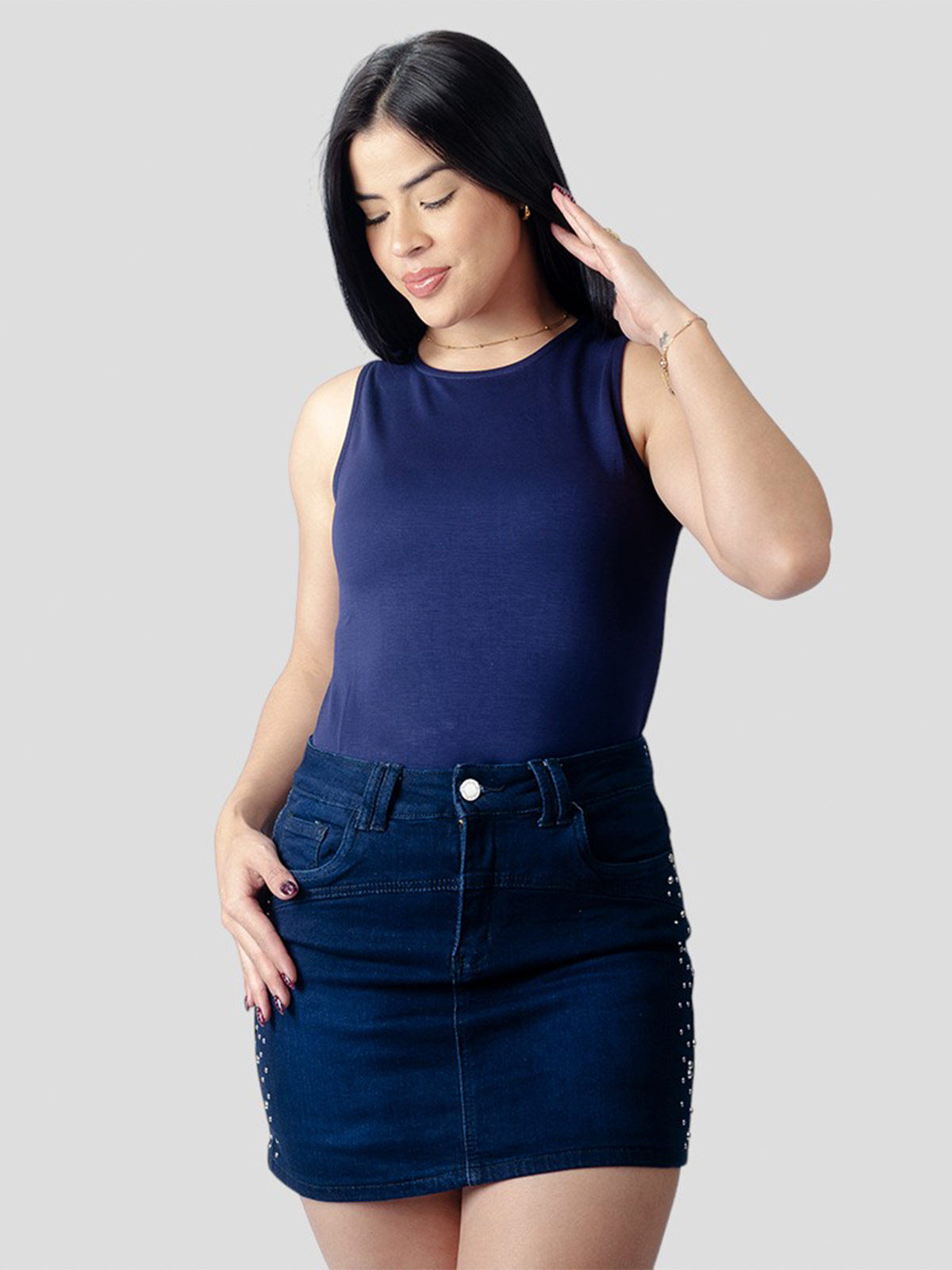 POLO SIN MANGAS MUJER BLACKOUT - 1