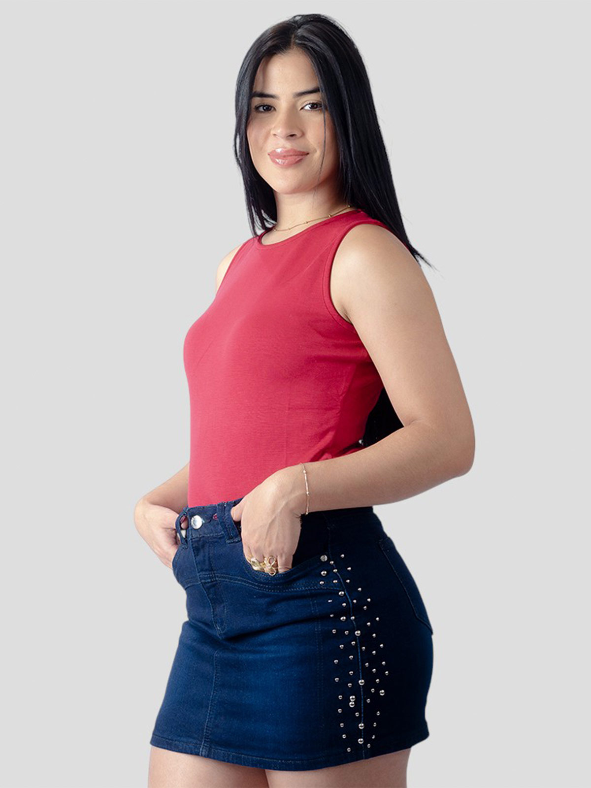 POLO SIN MANGAS MUJER BLACKOUT - 3