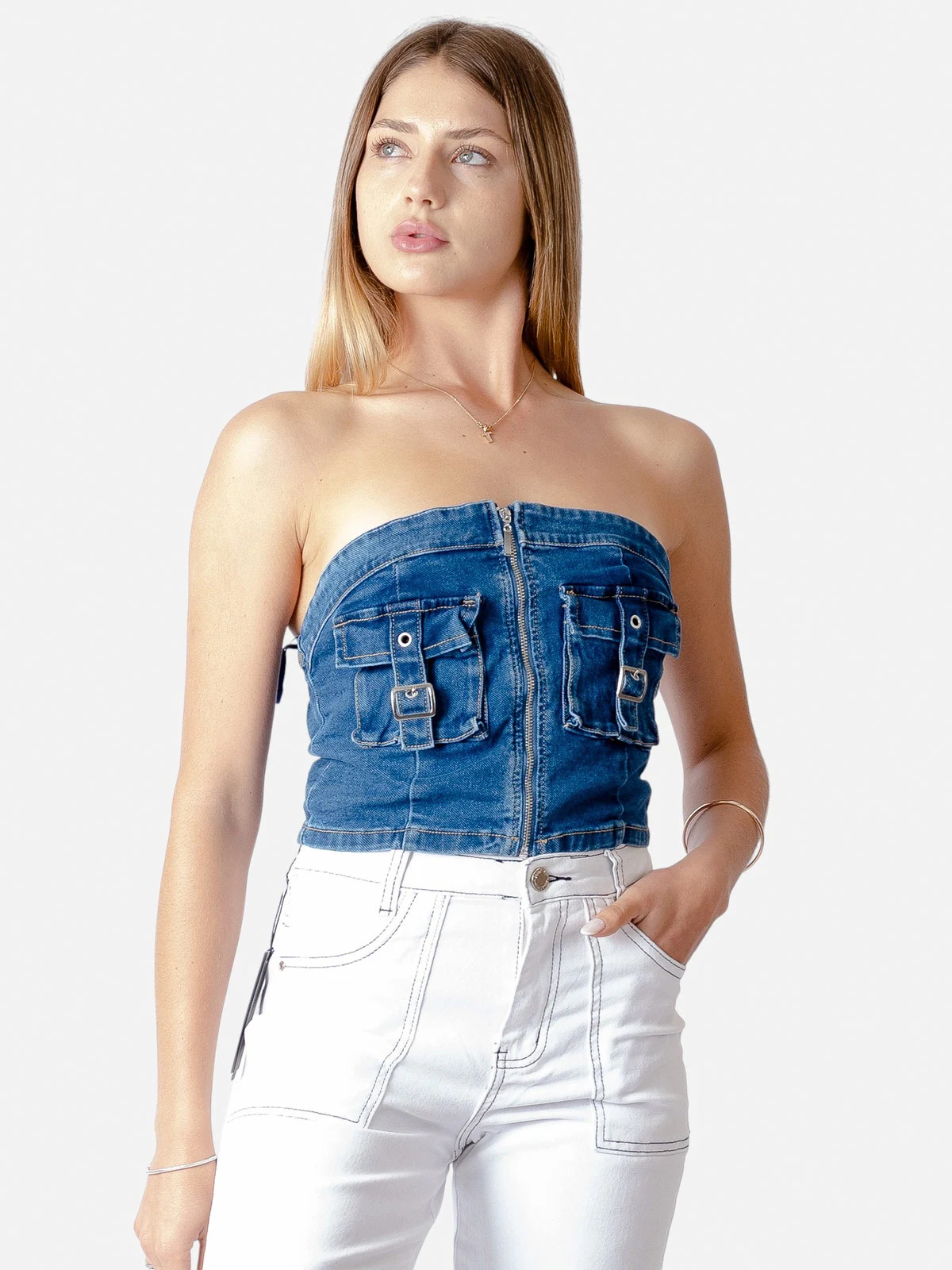 POLO SIN MANGAS MUJER BLACKOUT - 1