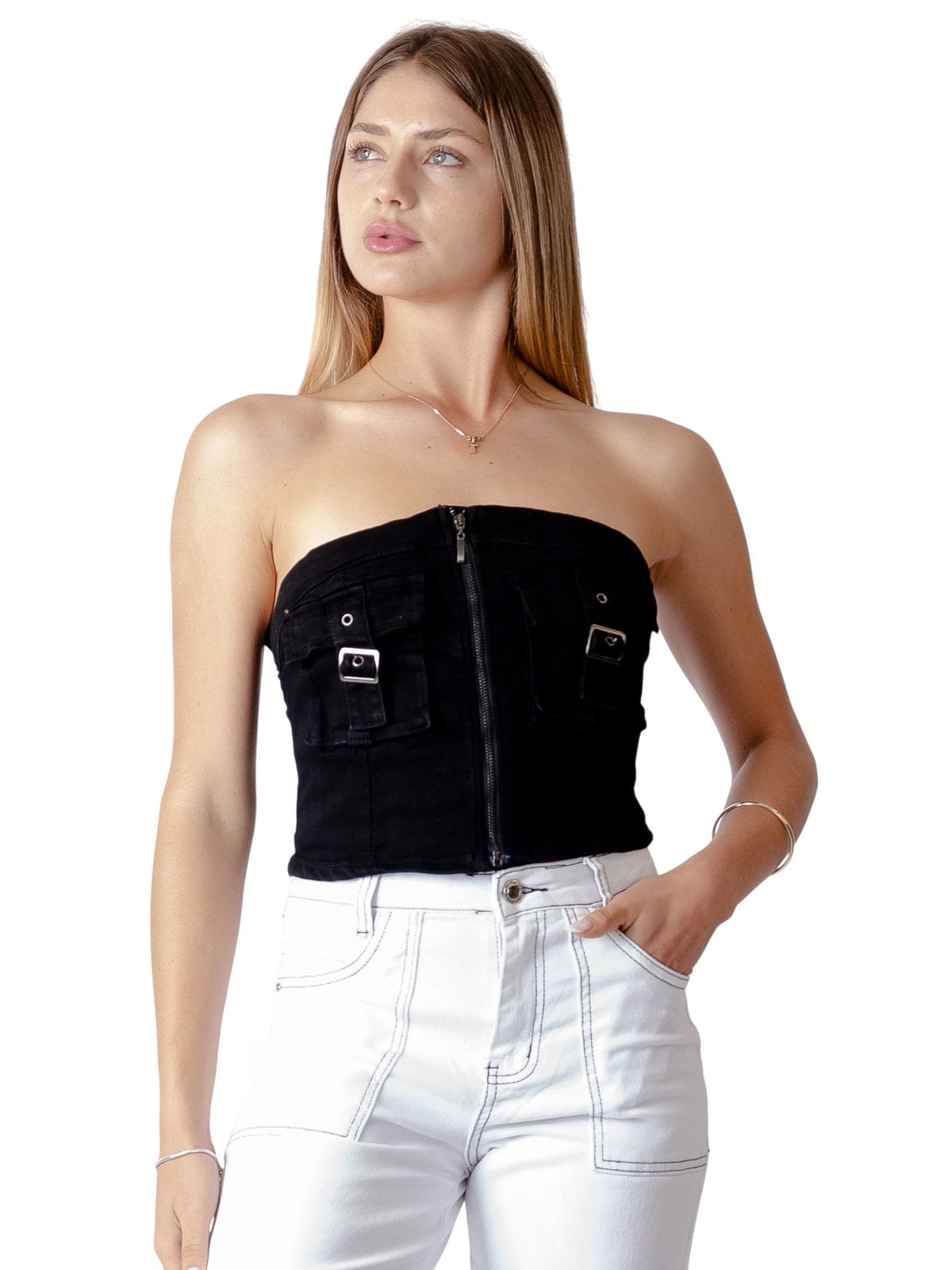 POLO SIN MANGAS MUJER BLACKOUT - 1
