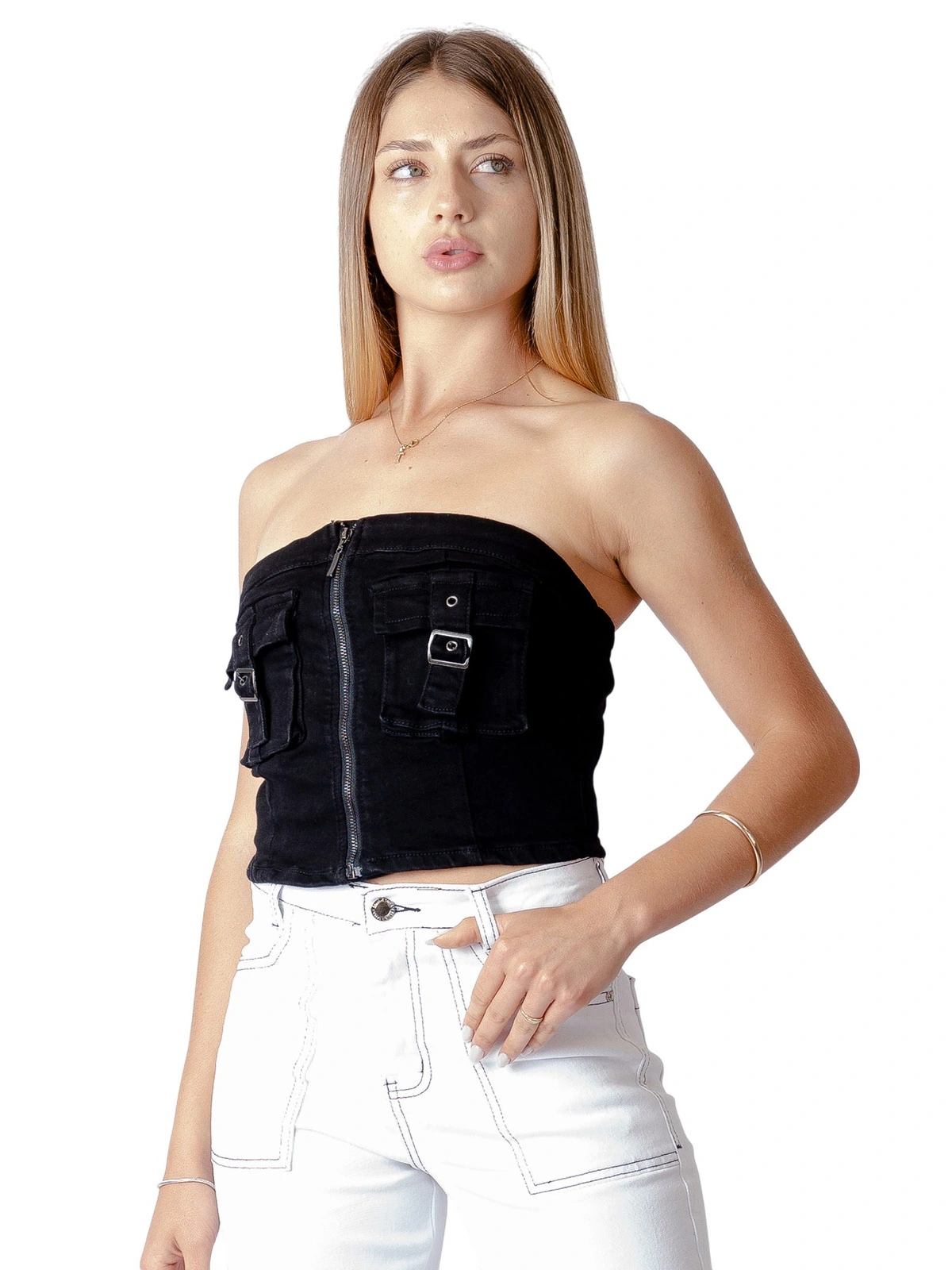 POLO SIN MANGAS MUJER BLACKOUT - 3