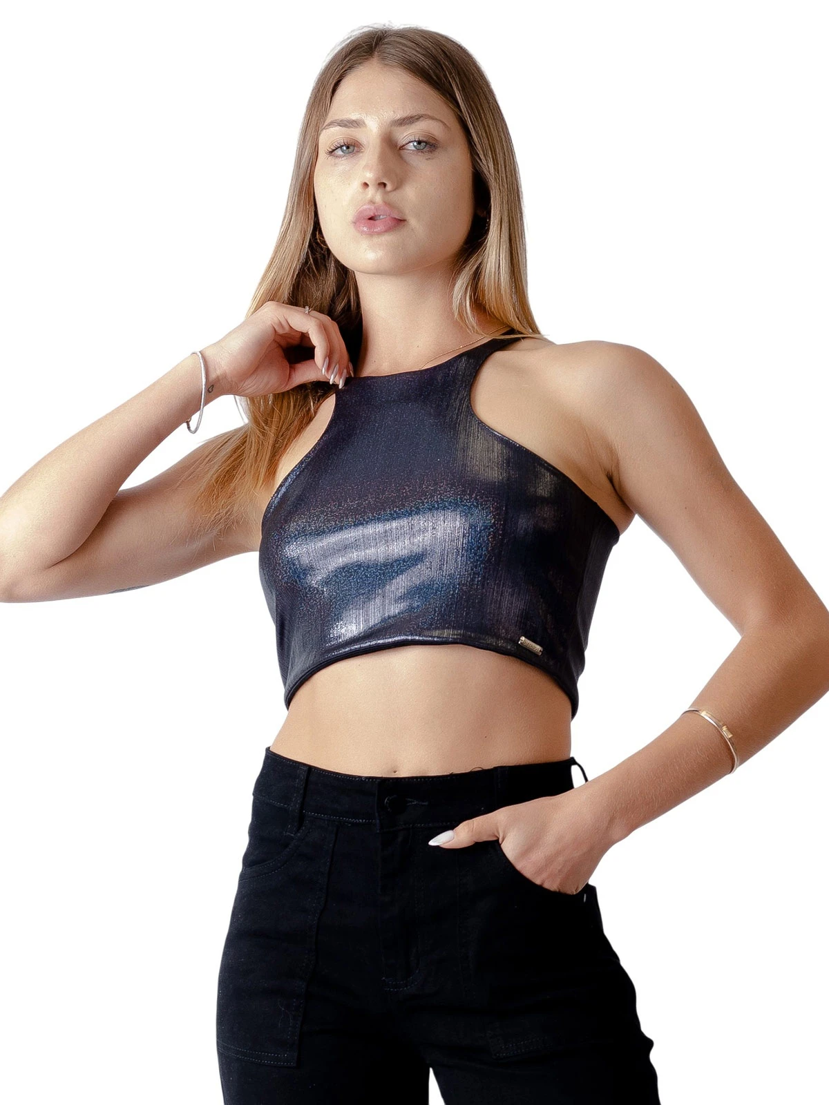 POLO SIN MANGAS MUJER BLACKOUT - 2