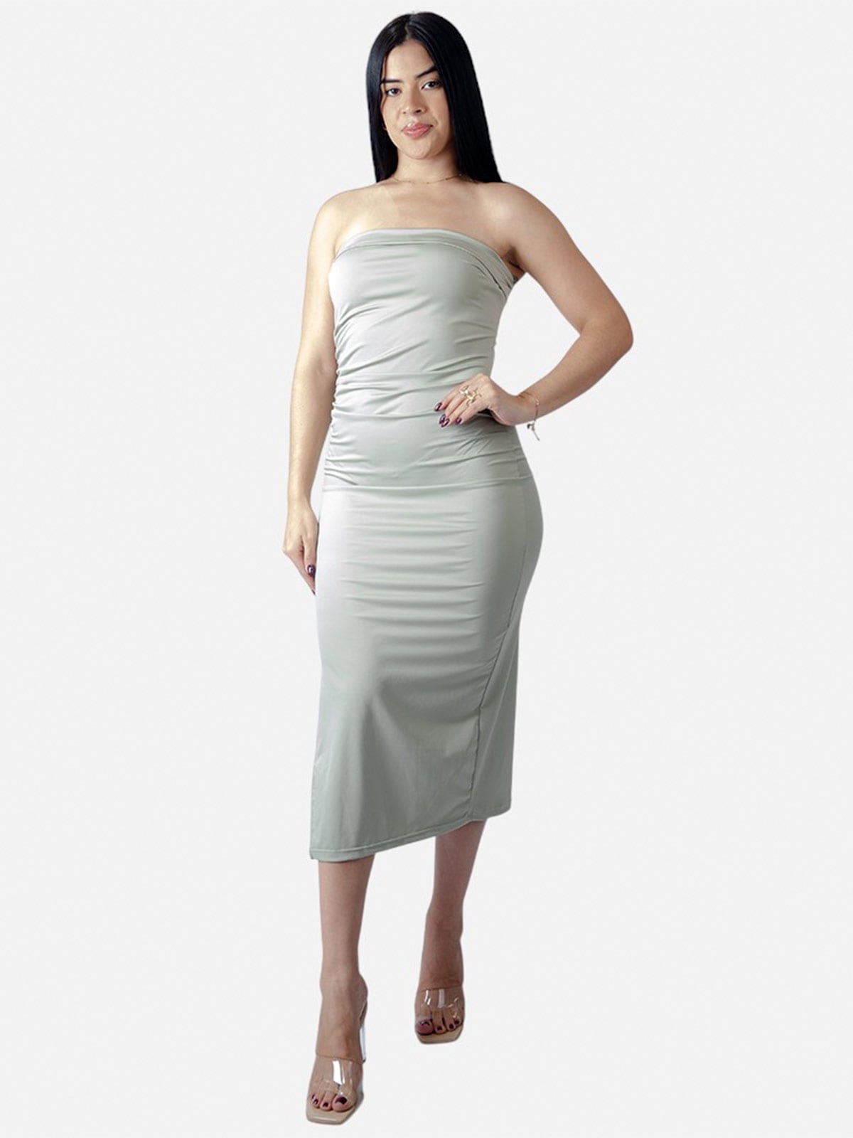 VESTIDO MUJER BLACKOUT IPANEMA - 1