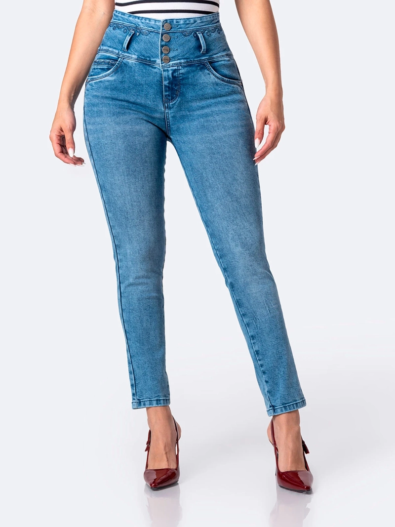 JEANS REGULAR MUJER PIONIER YAKELINE - 2