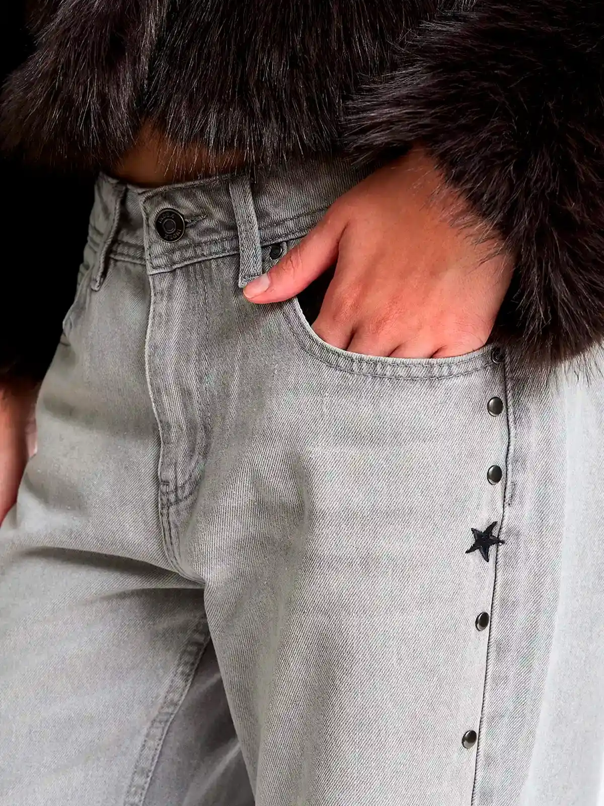 JEANS ALGODÓN REGULAR MUJER INDEX MOTO - 4