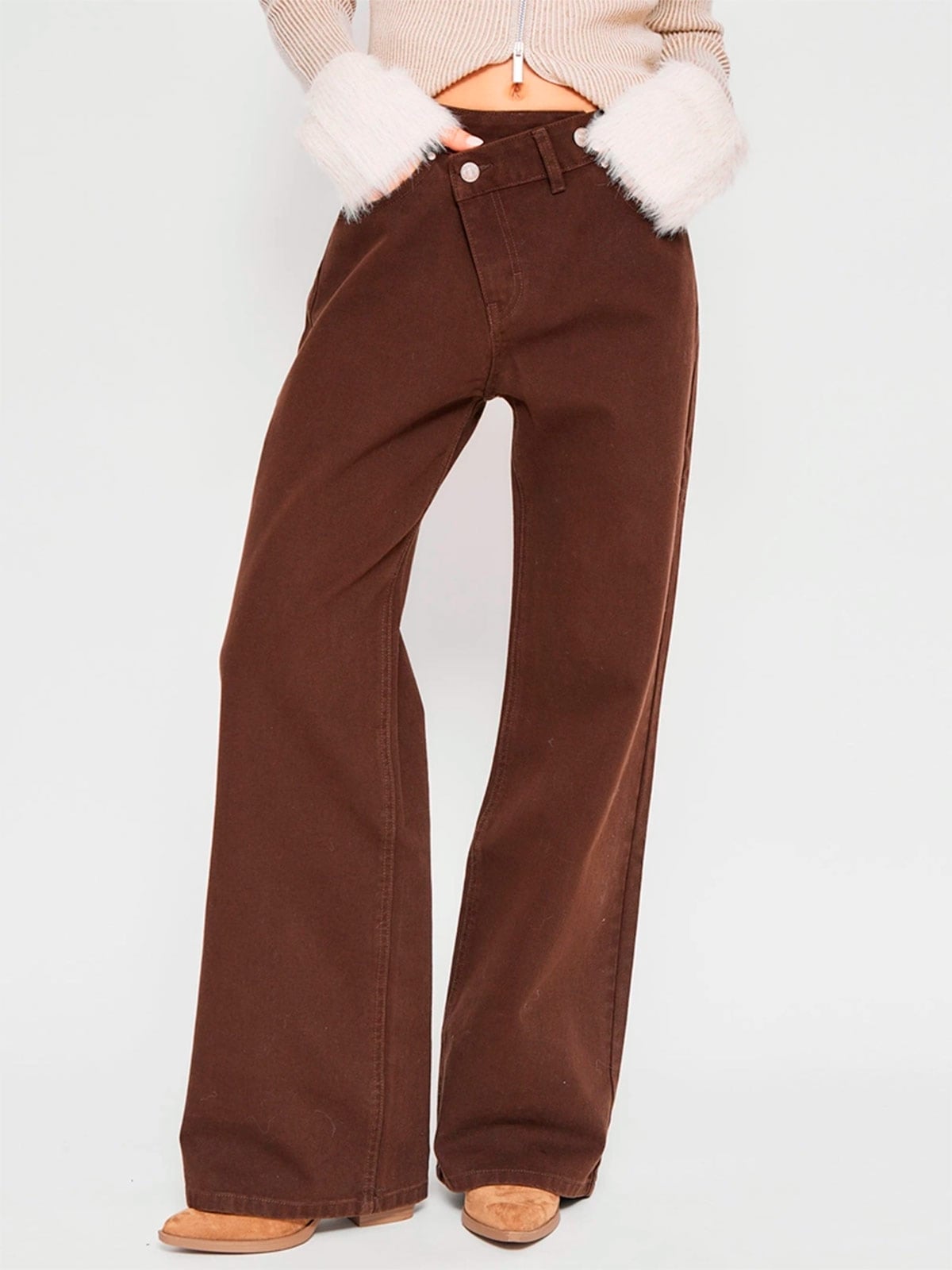 JEANS ALGODÓN REGULAR MUJER INDEX CRUZADO - 2