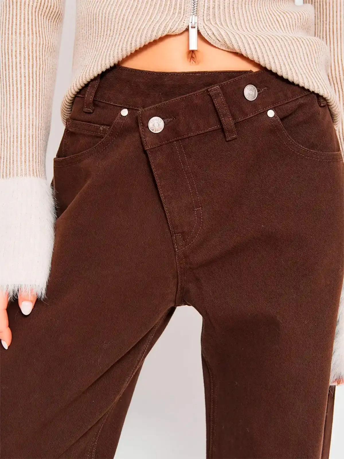 JEANS ALGODÓN REGULAR MUJER INDEX CRUZADO - 4