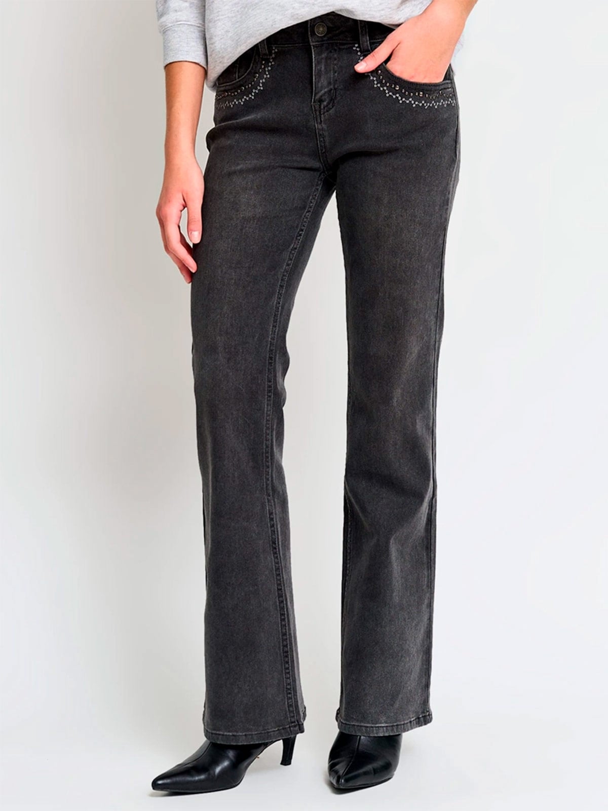 JEANS ALGODÓN REGULAR MUJER INDEX BORDE - 2