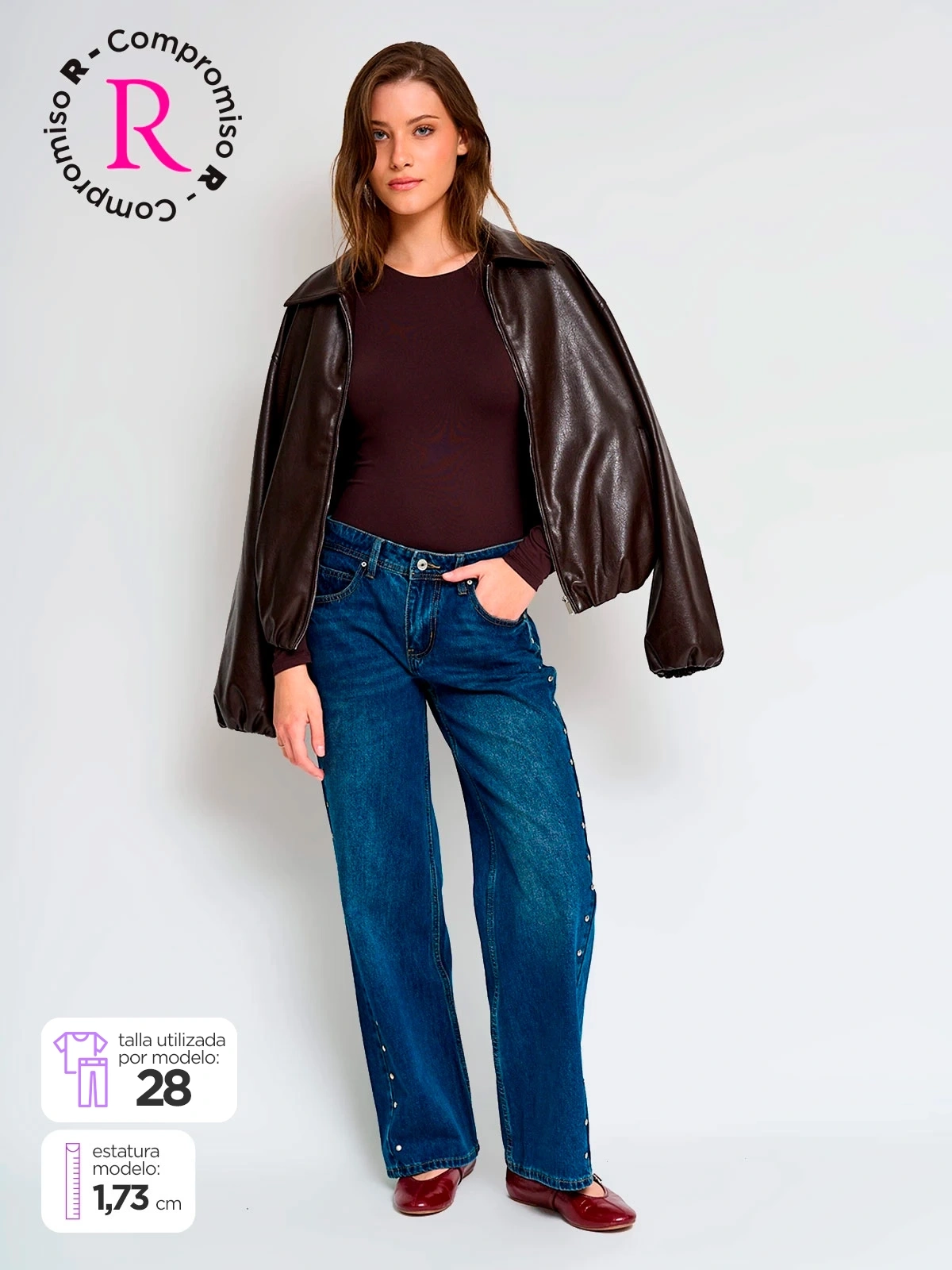 JEANS ALGODÓN REGULAR MUJER INDEX STAR - 1