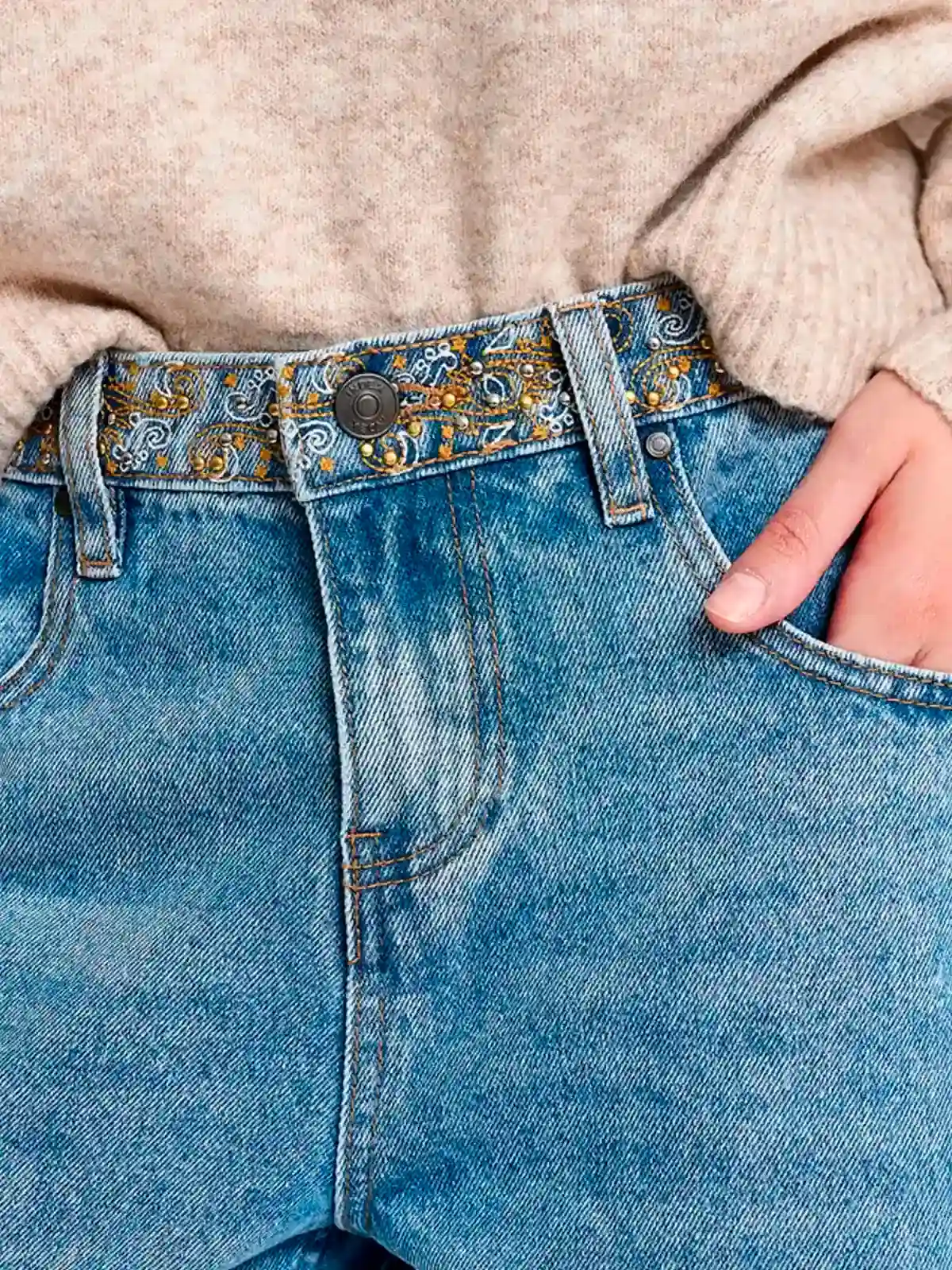 JEANS ALGODÓN REGULAR MUJER INDEX CINTU - 4