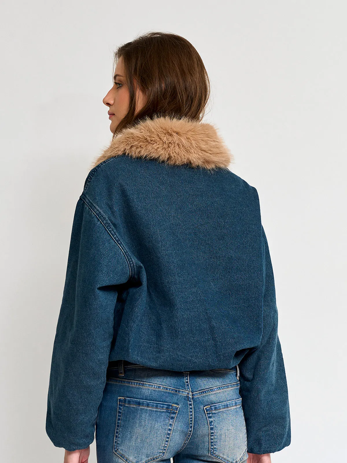 CASACA MUJER INDEX CORTA DENIM - 2