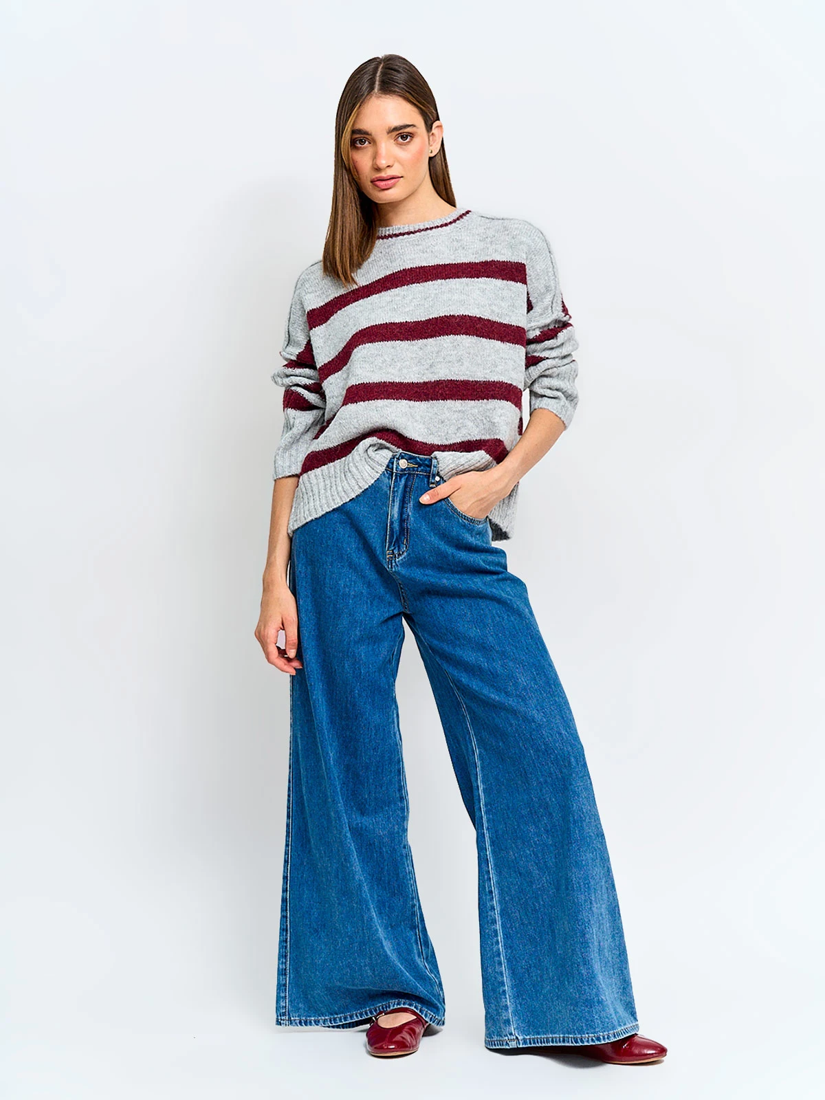 SWEATER MANGA LARGA MUJER INDEX BAKAN - 4
