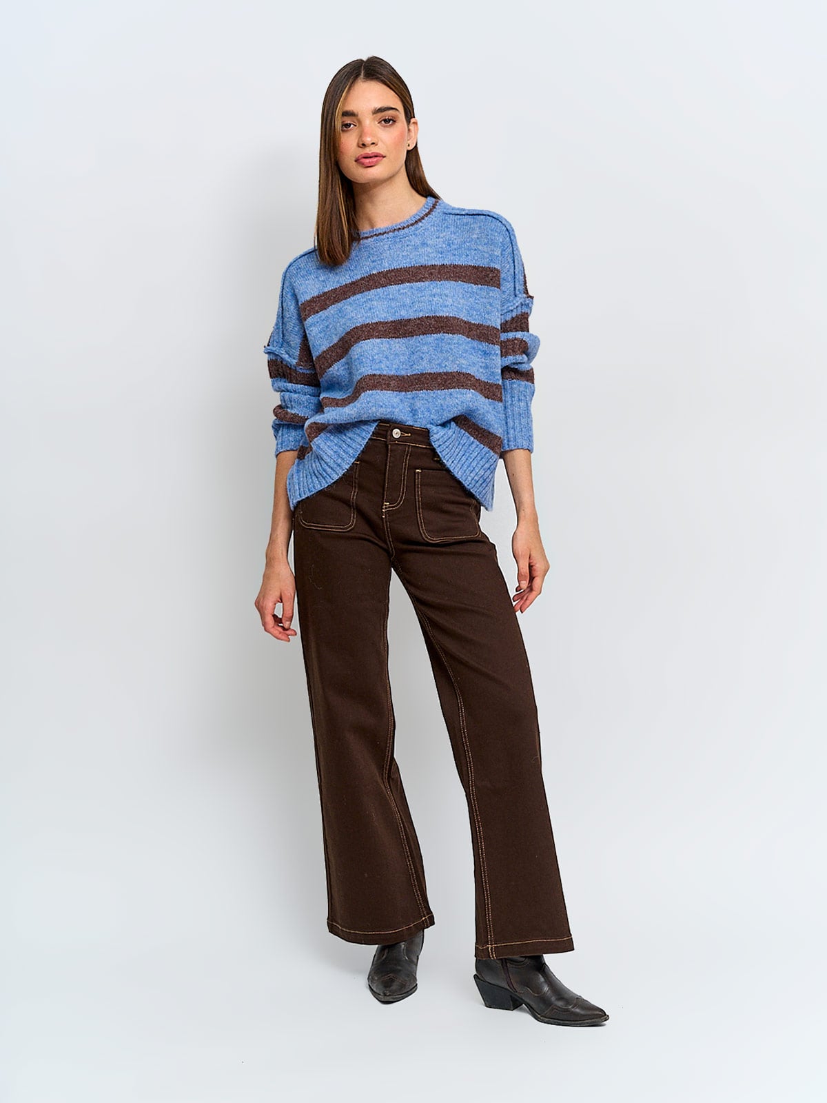 SWEATER MANGA LARGA MUJER INDEX BAKAN - 4