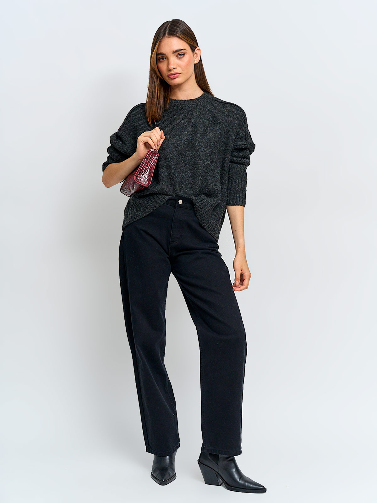 SWEATER MANGA LARGA MUJER INDEX BAKAN - 4