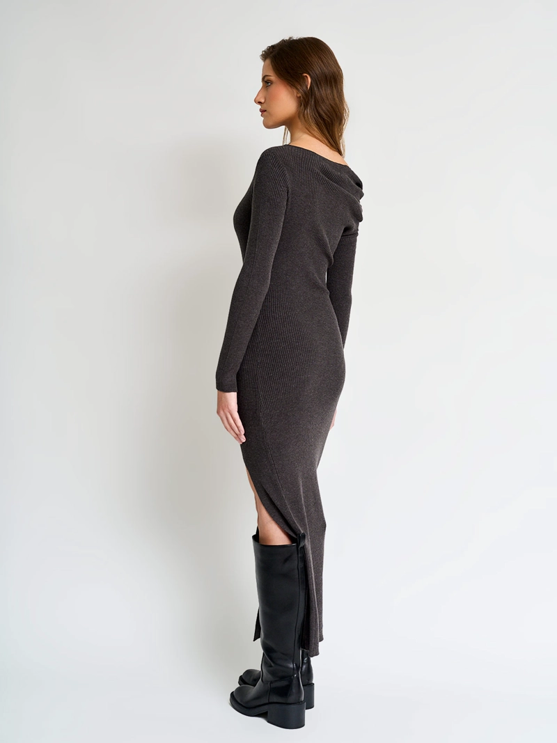 VESTIDO LARGO MUJER INDEX RIB - 3