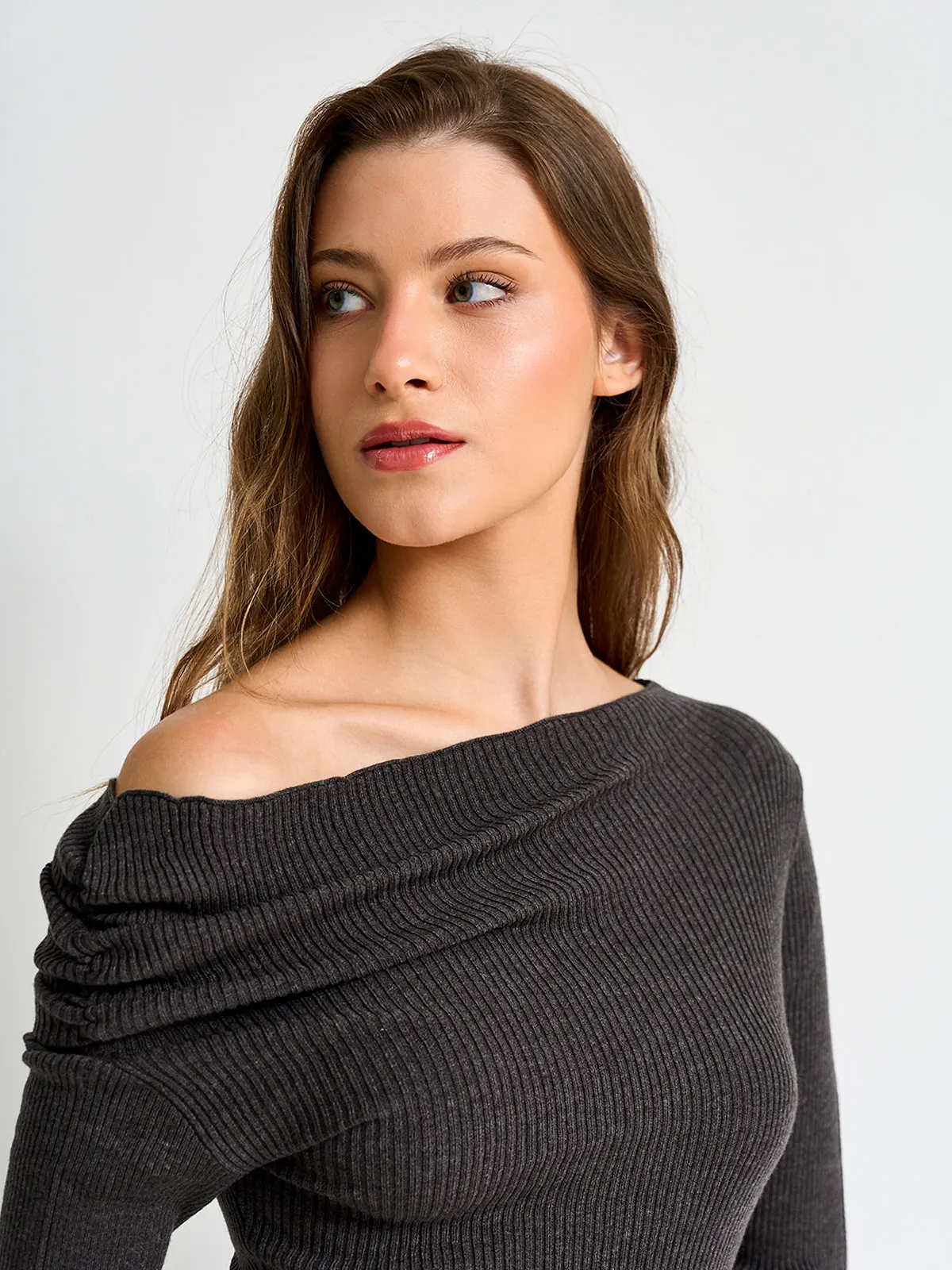 VESTIDO LARGO MUJER INDEX RIB - 4