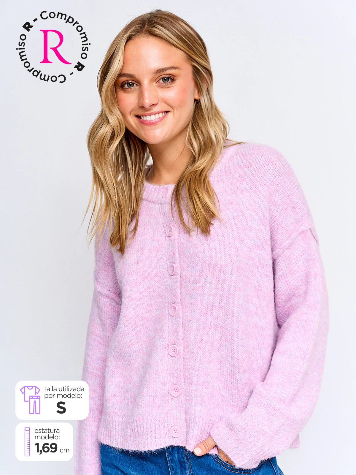 CARDIGAN MUJER INDEX BAKAN - 1